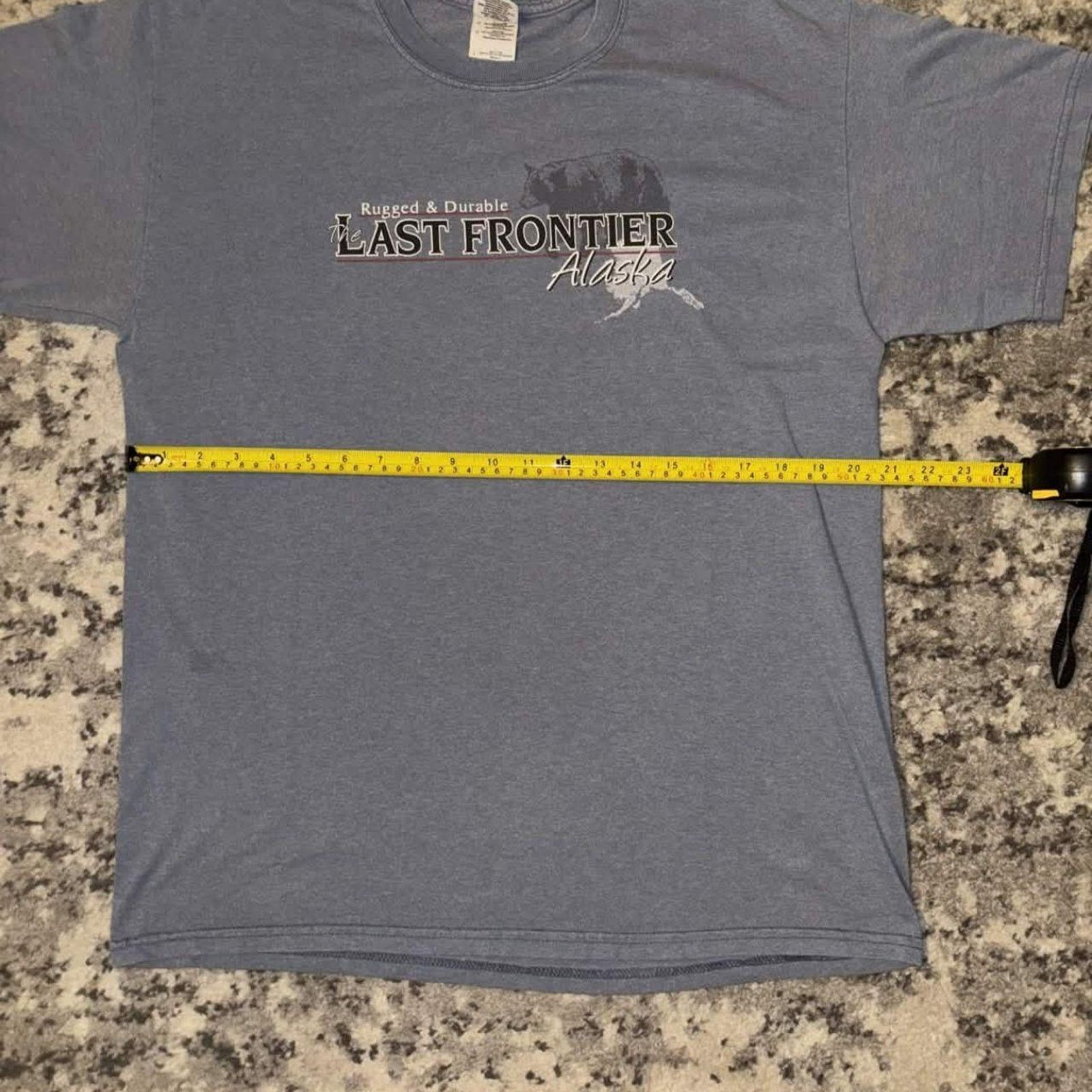 Vintage 00s Alaska The Last Frontier Outdoors Shirt Size US L / EU 52-54 / 3 - 5 Thumbnail