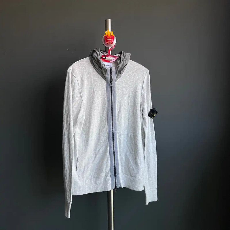 Stone Island Stone Island Men's Light Grey Jacket 0089 Size US M / EU 48-50 / 2 - 1 Thumbnail