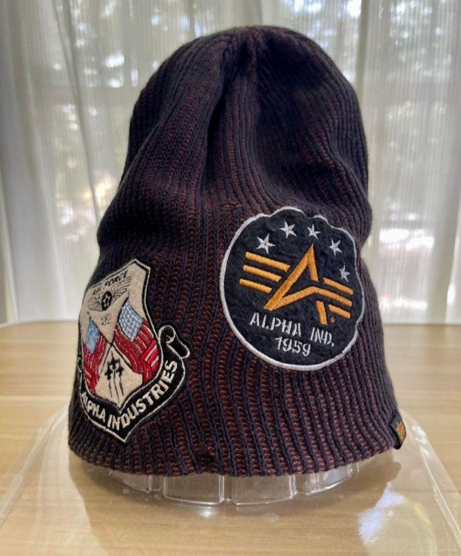 Alpha Industries Alpha Industries Knit Beanie Cap Size ONE SIZE - 1 Thumbnail