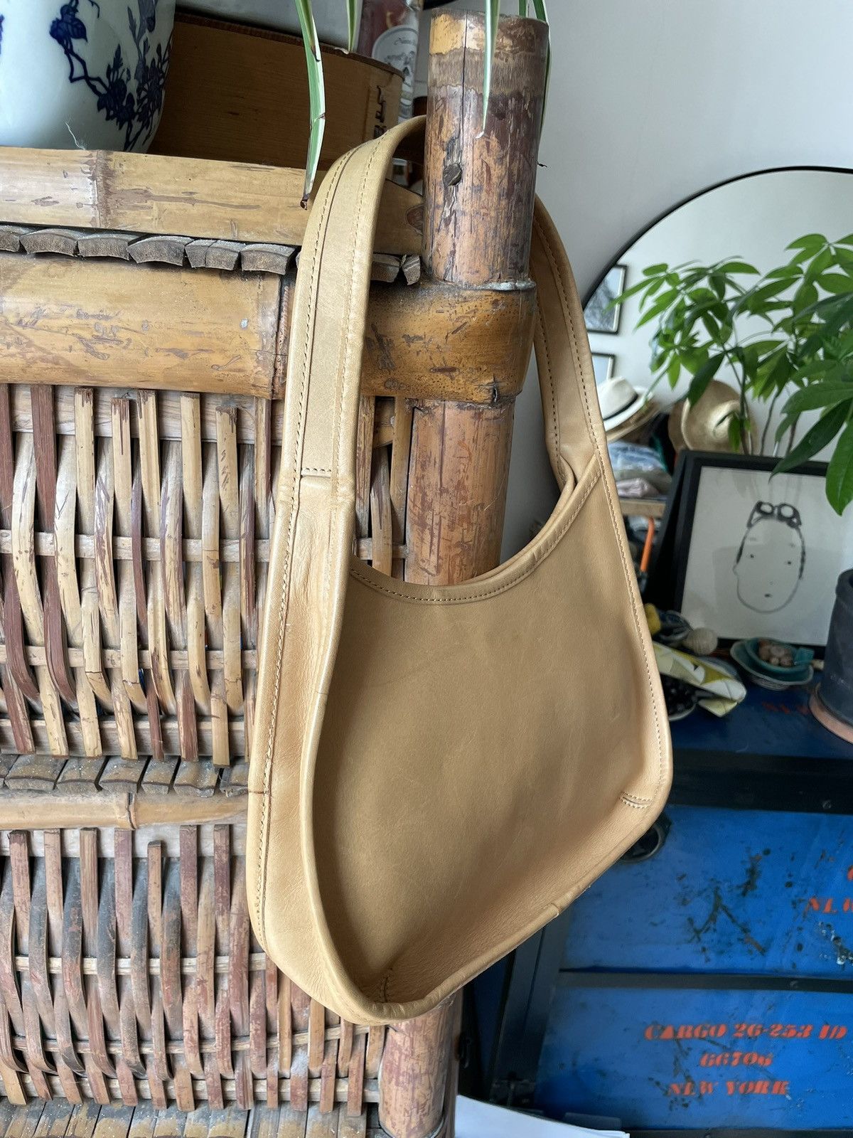 Issey Miyake Rare Issey Miyake Plantation - 90s leather shoulder bag Size ONE SIZE - 9 Thumbnail