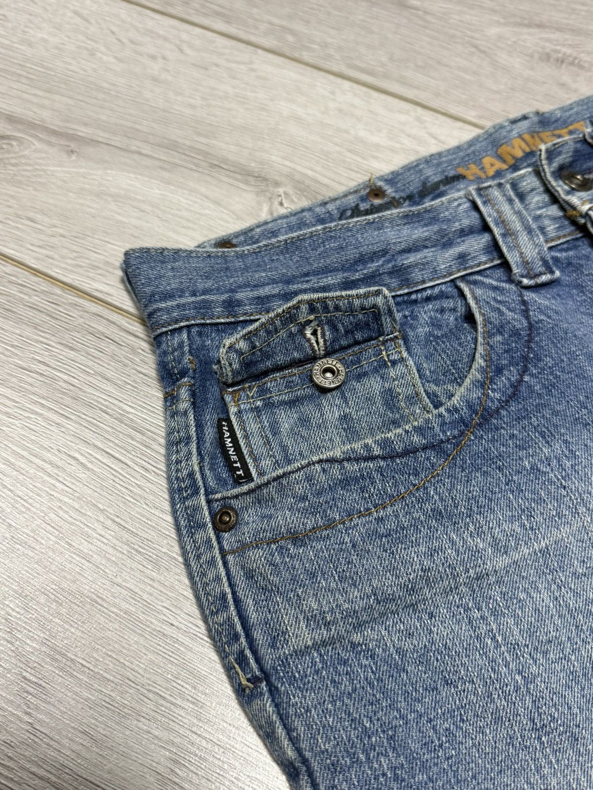 Katharine Hamnett London Katharine Hamnett big logo H flared jeans pants Size US 32 / EU 48 - 4 Thumbnail