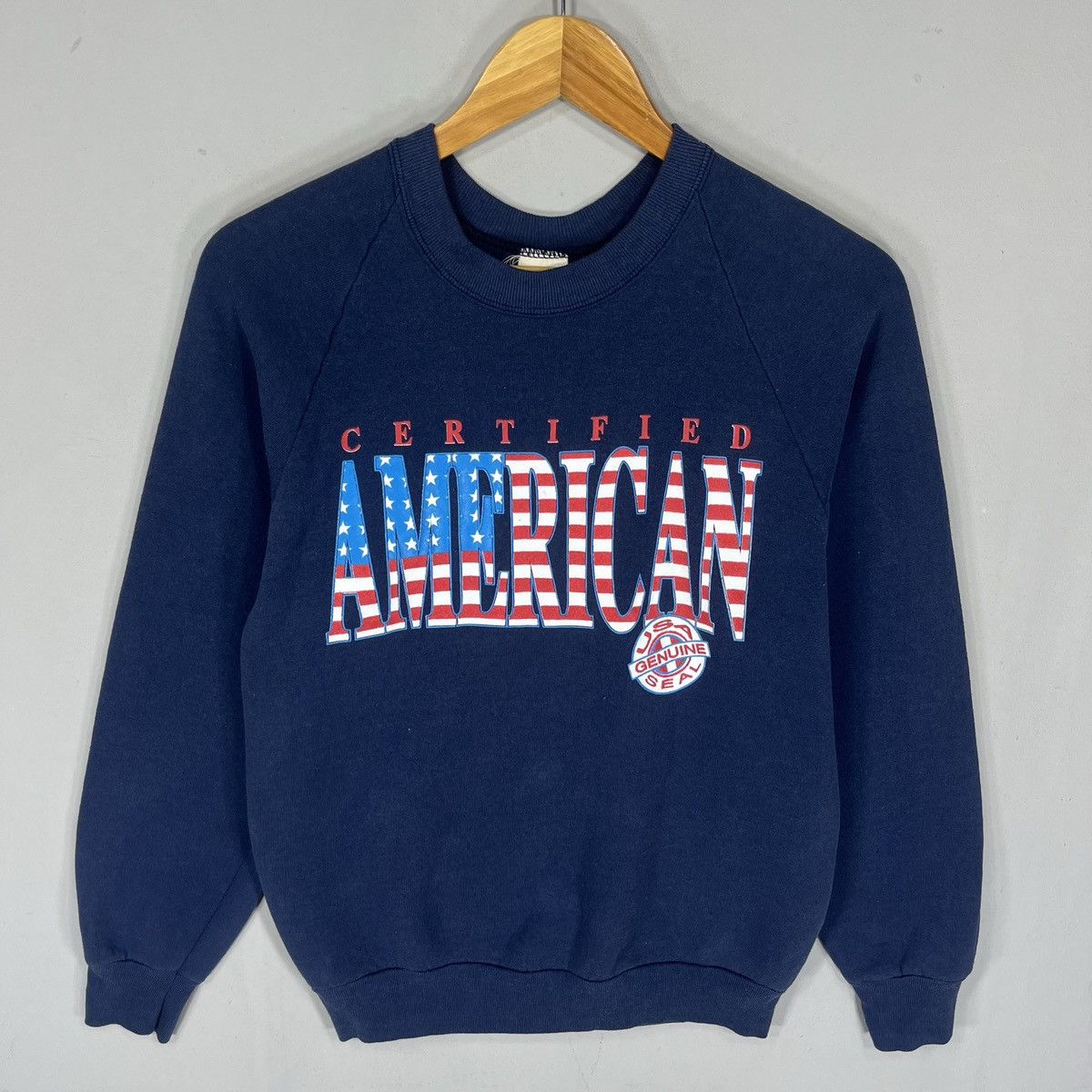 Fruit Of The Loom × Vintage Vintage 90s Fruit Of Loom Tag Certified American Printed Size US S / EU 44-46 / 1 - 1 Thumbnail