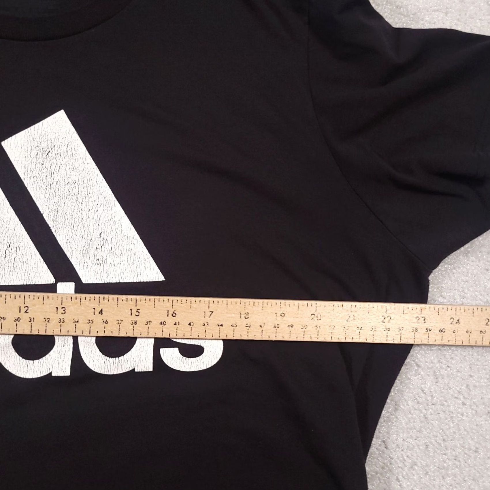 Adidas Adidas The Go-To Performance Tee Shirt Mens XL Black Logo Short Sleeve Climalite Size US XL / EU 56 / 4 - 6 Thumbnail