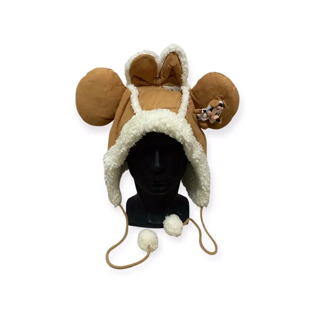 Disney × Mickey Mouse × Vintage Disney Mickey Mouse Bunny Horn Beanie Hat Size ONE SIZE - 1 Thumbnail