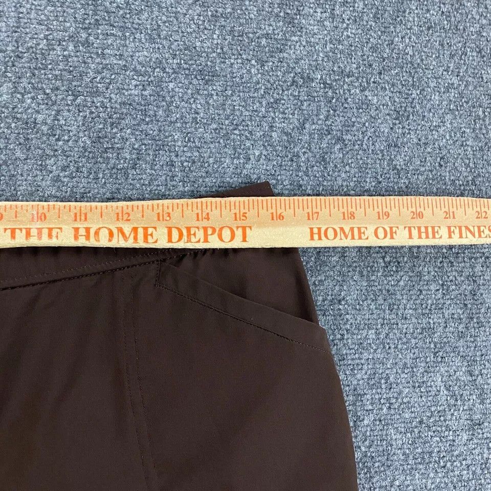 Chicos Weekends by Chico's Pants Women's Size 1 Brown Crop Cargo Size 32" / US 10 / IT 46 - 3 Thumbnail