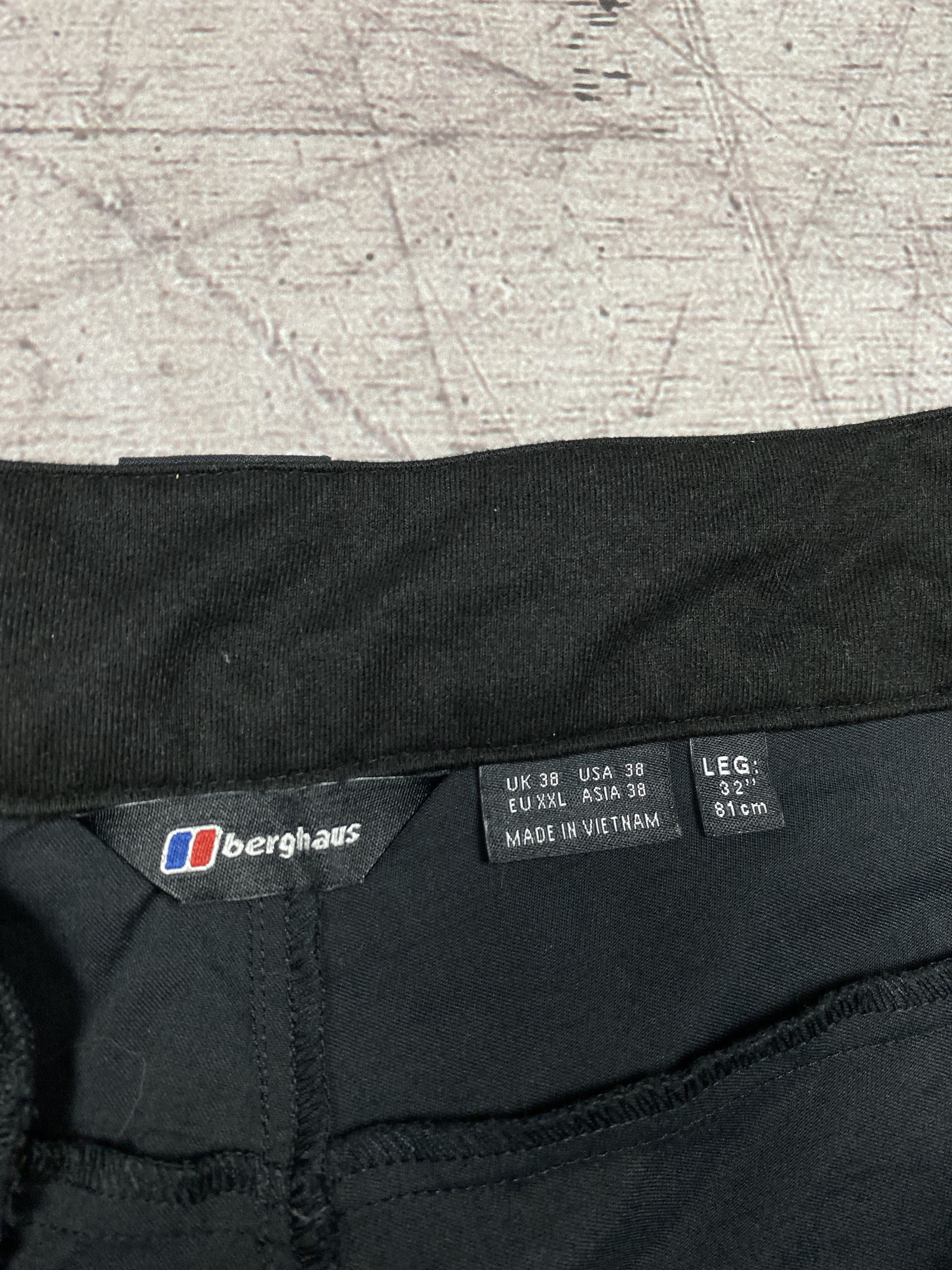 Berghaus × Vintage Berghaus Vintage Mens Outdoor Cargo Pants Shorts Size US 38 / EU 54 - 4 Thumbnail