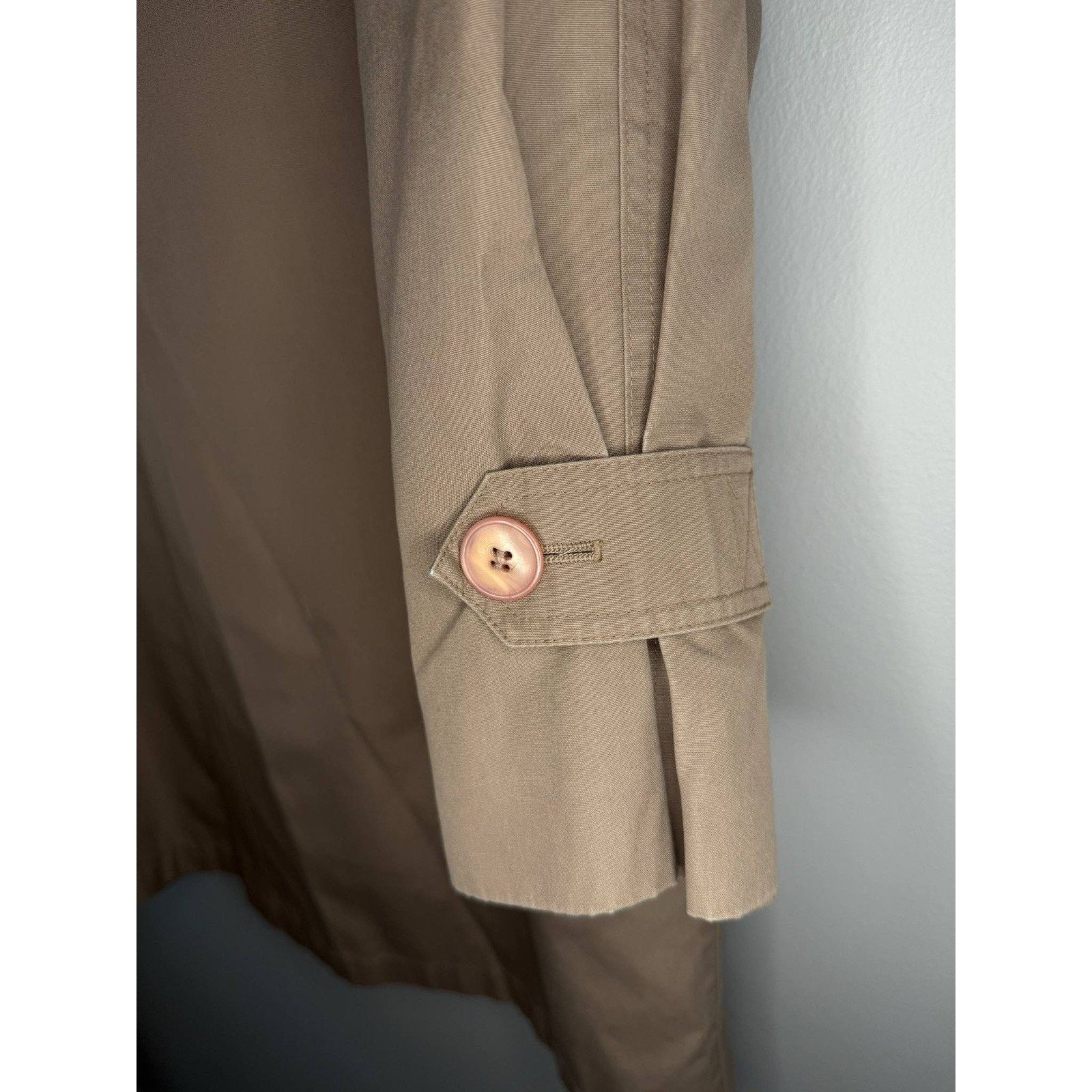 London Fog London Fog Beige Removable Liner Trench Chore Coat Womens 6R Size M / US 6-8 / IT 42-44 - 11 Thumbnail