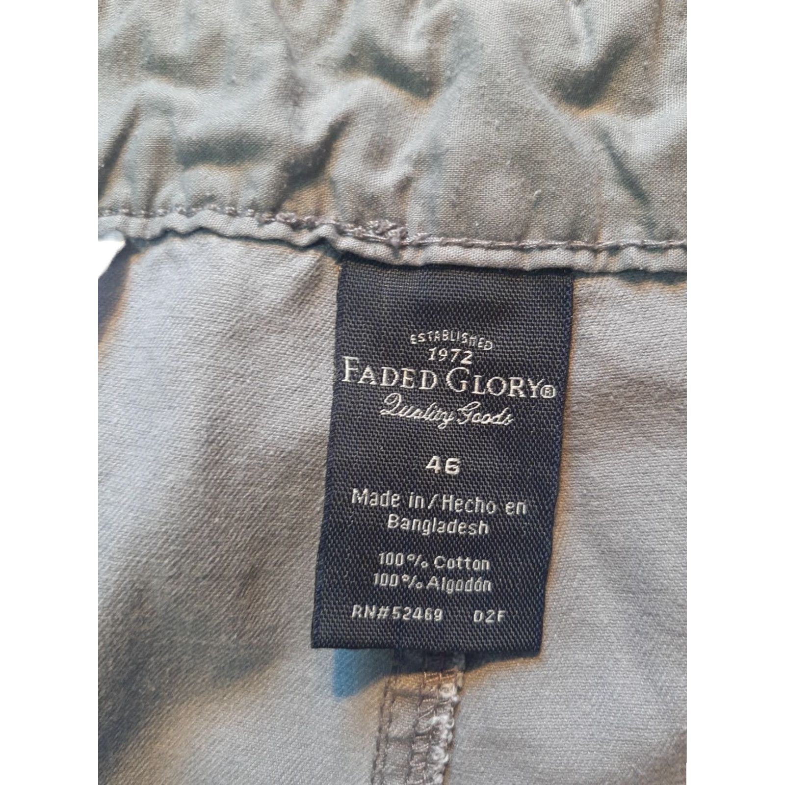 Faded Glory Men's Faded Glory Bermuda Shorts Size 46 Gray Size US 30 / EU 46 - 4 Thumbnail