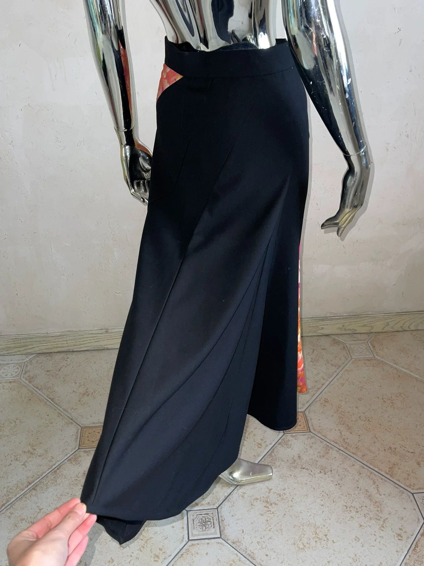 Y's Y’s Ukiyo-e Two-Material Reversible Skirt Women's Size 1 New Size 26" / US 2 / IT 38 - 5 Thumbnail