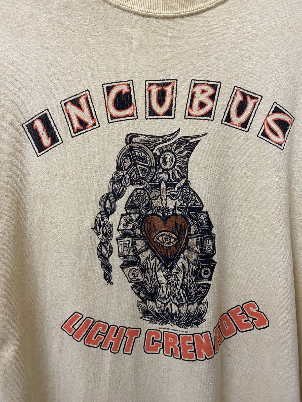 Band Tees Incubus Light Grenades Make Yourself Tour Tee Size US S / EU 44-46 / 1 - 2 Thumbnail