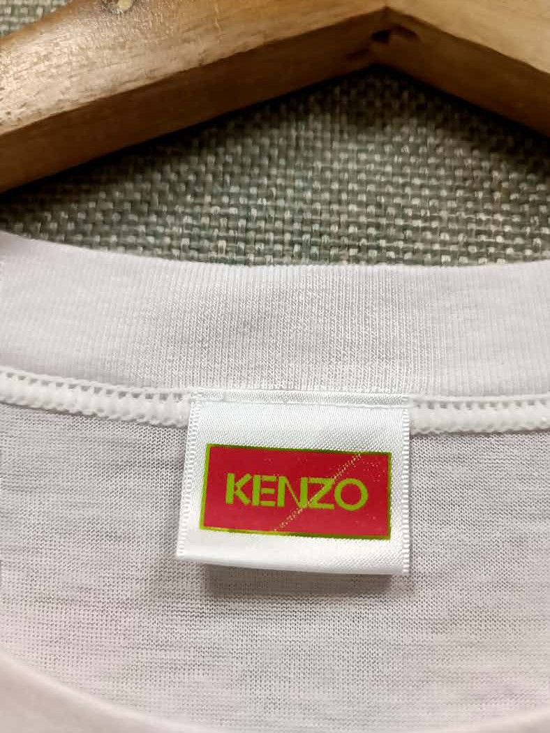 Kenzo t shirt kenzo flower logo embroidery Size US M / EU 48-50 / 2 - 4 Thumbnail