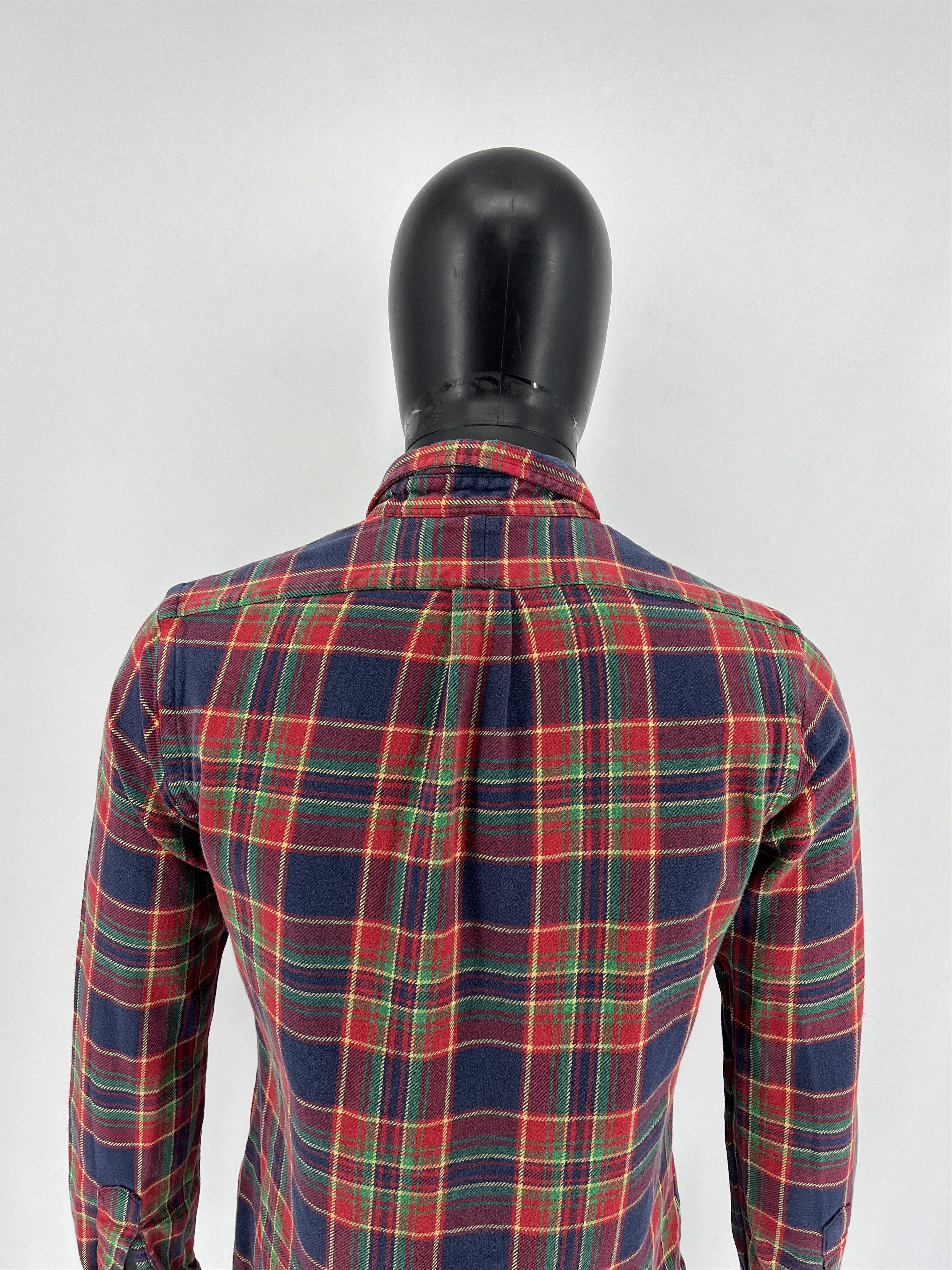 Polo Ralph Lauren × Ralph Lauren Vintage Flannel Polo Raplh Lauren Plaid Shirt Travis style Size US S / EU 44-46 / 1 - 10 Thumbnail