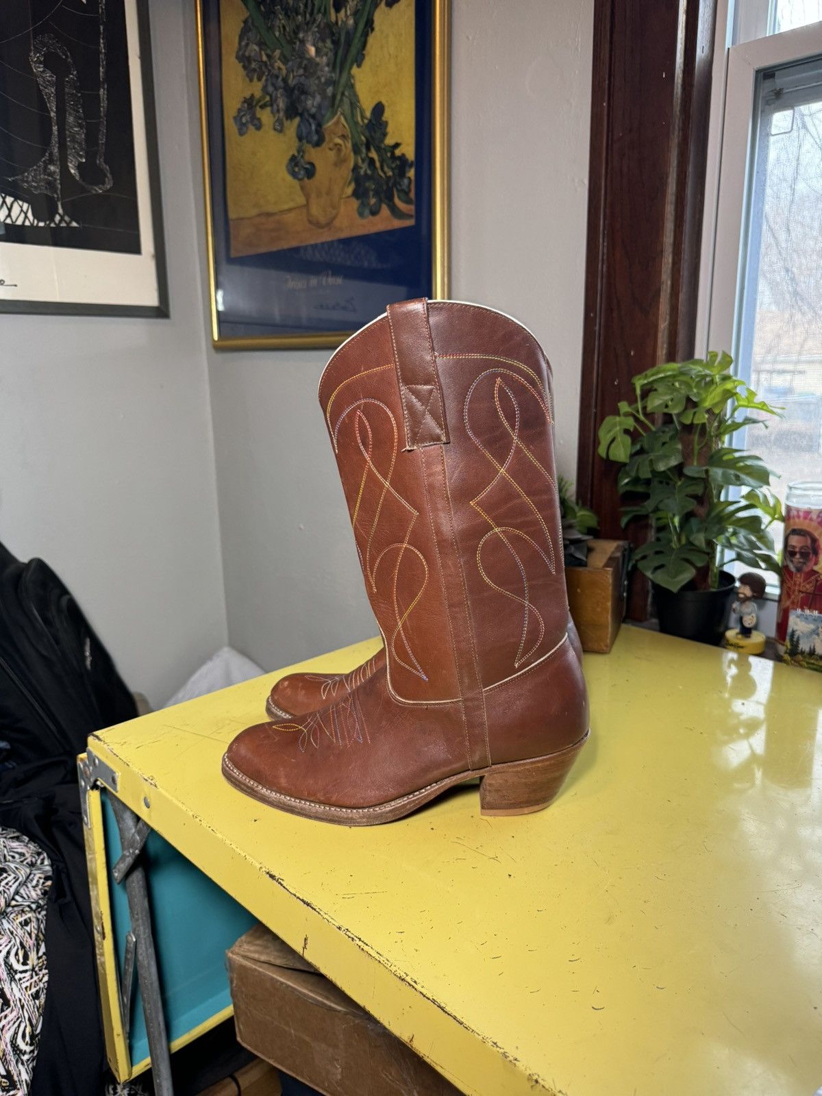 Vintage Vintage Cowboy Boota Sz 10 Size US 10 / EU 43 - 1 Thumbnail