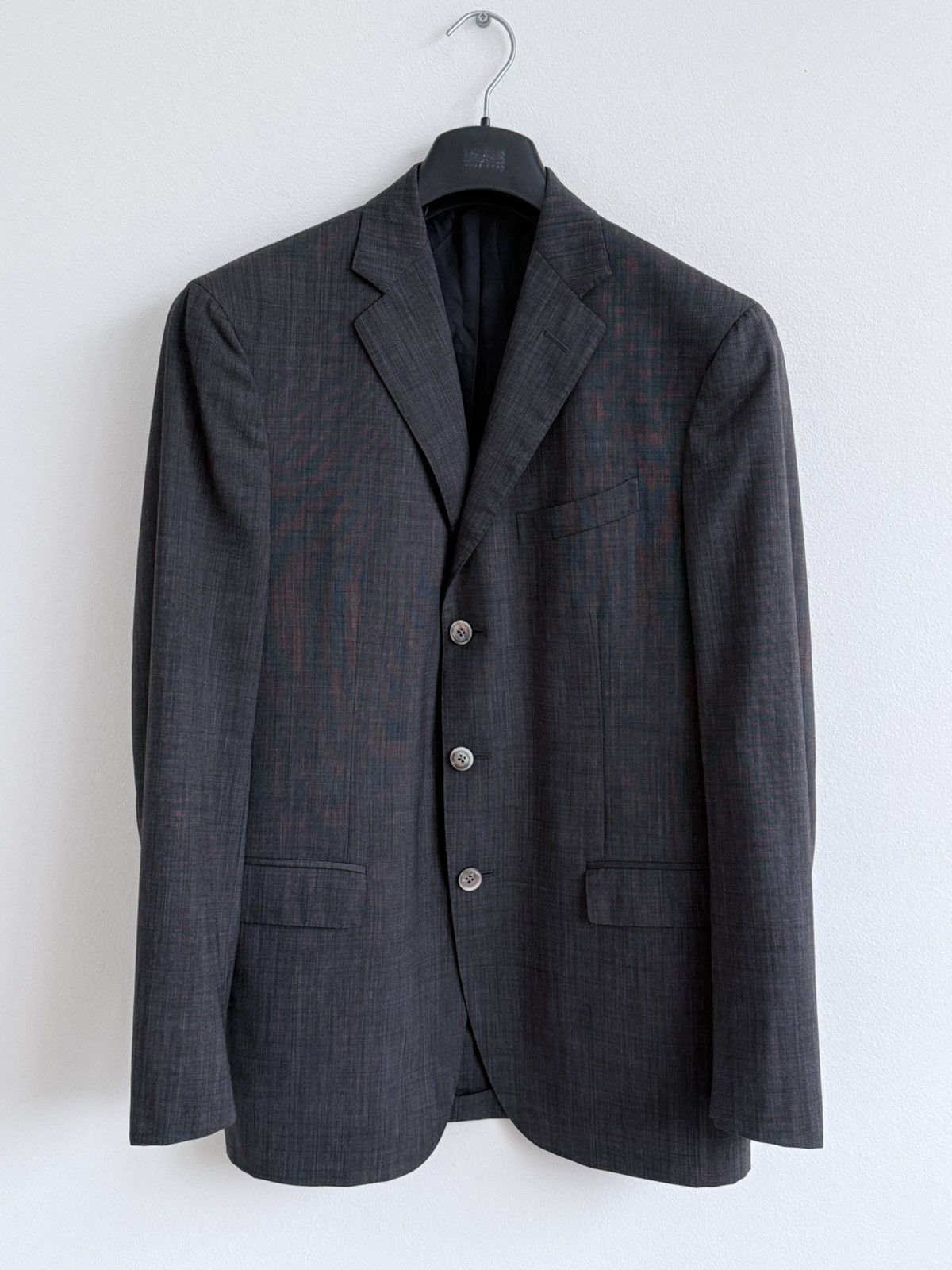 Boglioli Boglioli Gray Wool Blazer Jacket Size EUR 50 Size 40R - 1 Thumbnail
