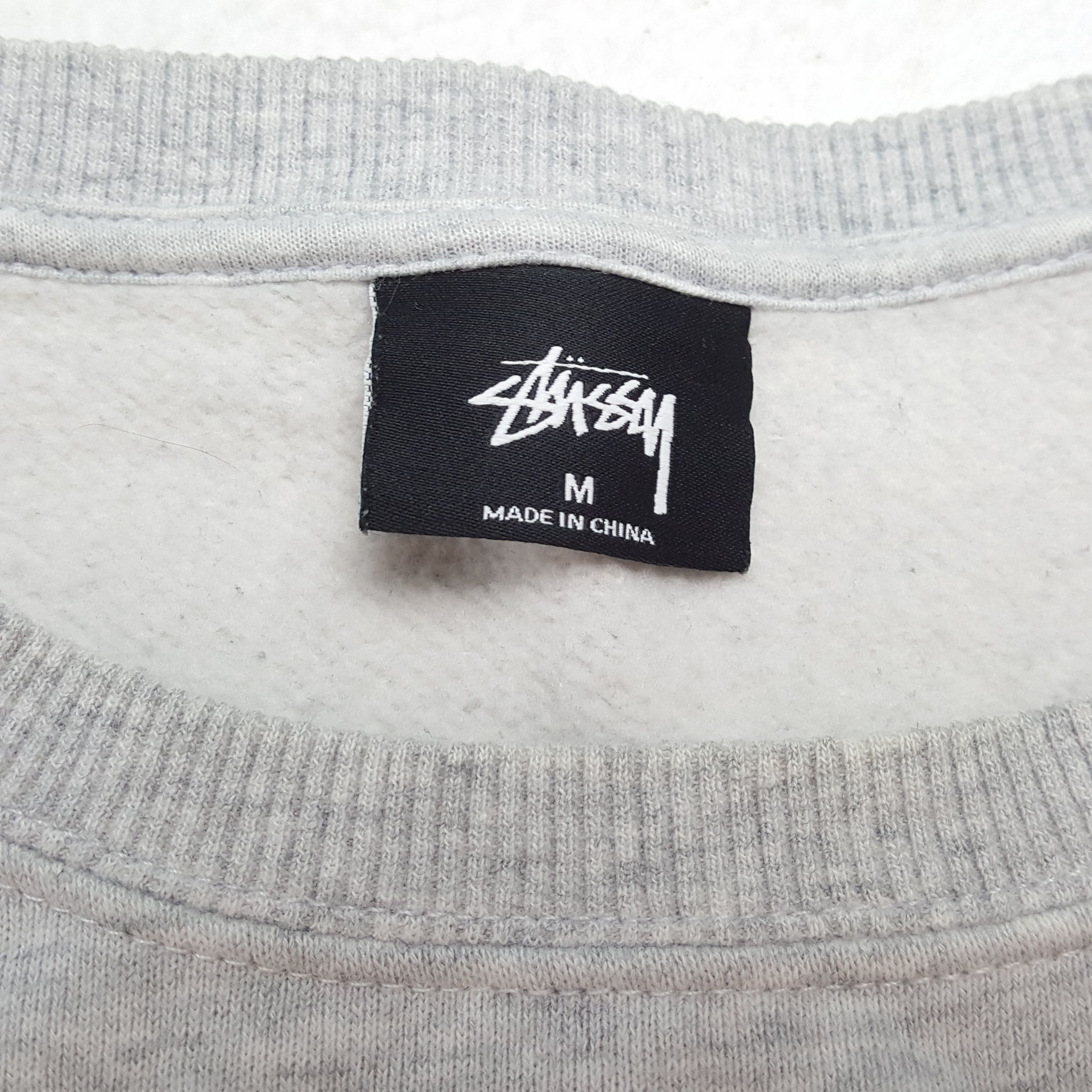 Stussy × Vintage Vintage STUSSY American Streetwear Skateboard Sweatshirts Size US M / EU 48-50 / 2 - 10 Thumbnail