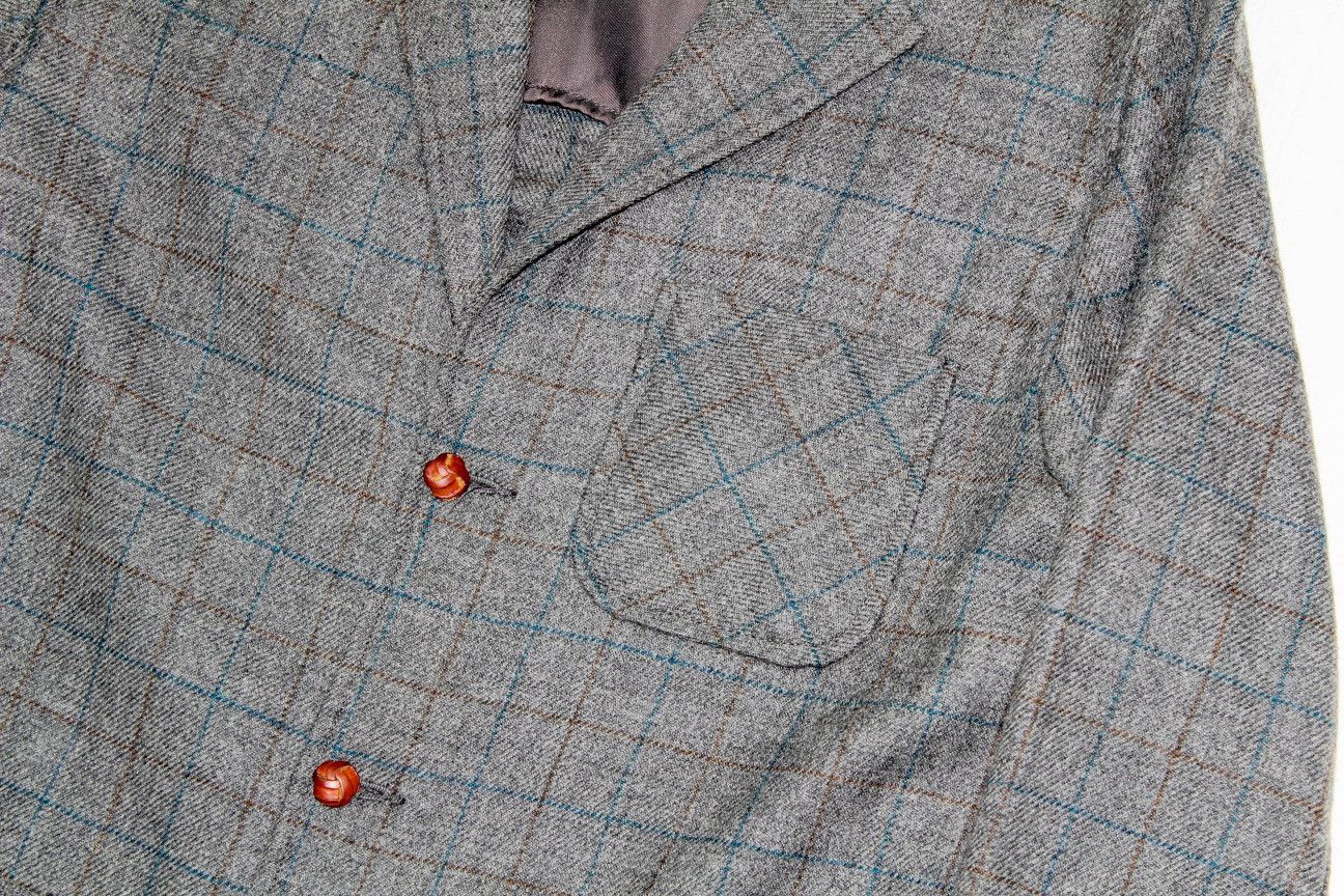 Orslow Plaid Wool Blazer Size US L / EU 52-54 / 3 - 3 Thumbnail