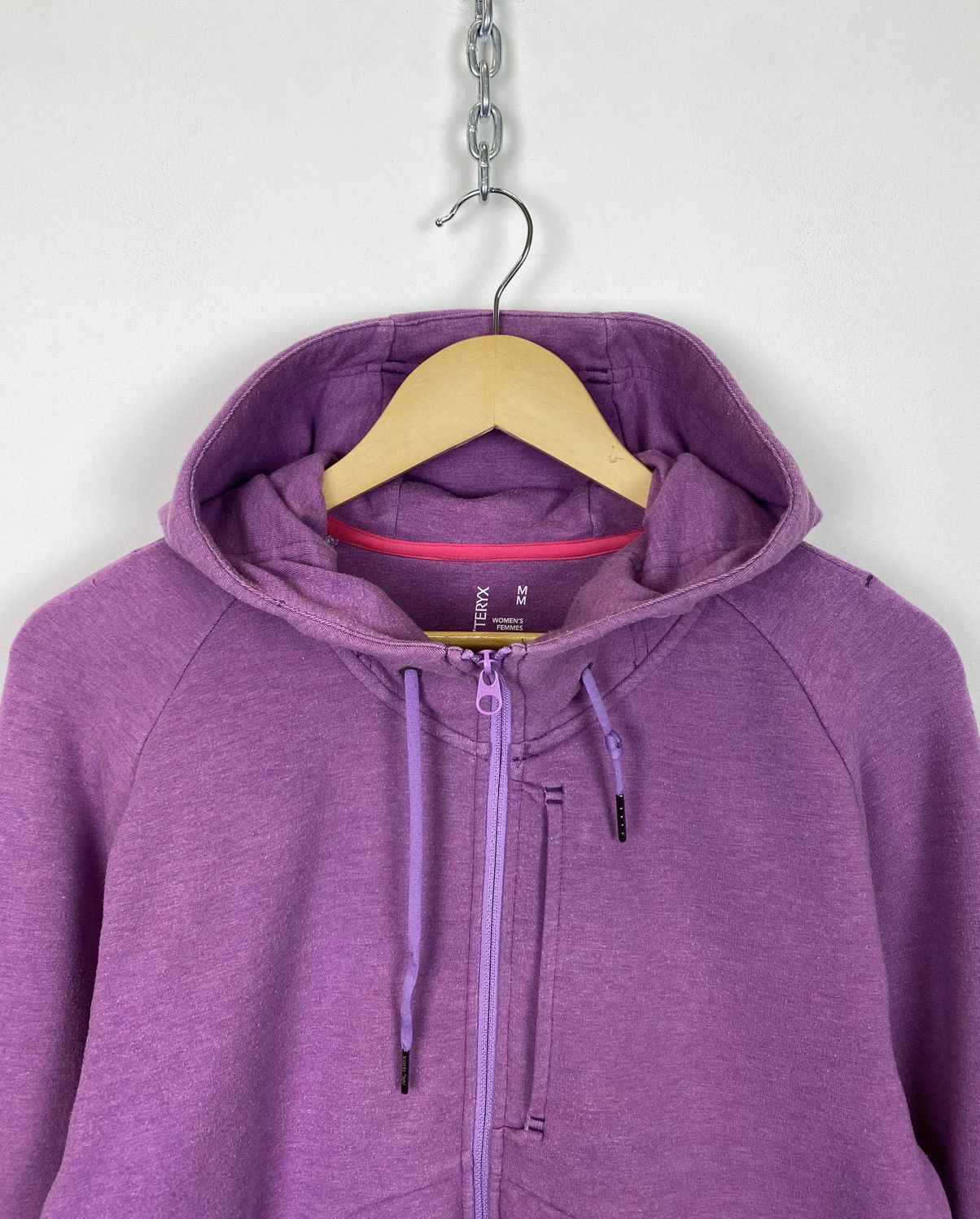 Arc'teryx Arcteryx Zip Up Hoodie Women’s Pink Size M Top Long Sleeve Size M / US 6-8 / IT 42-44 - 2 Thumbnail