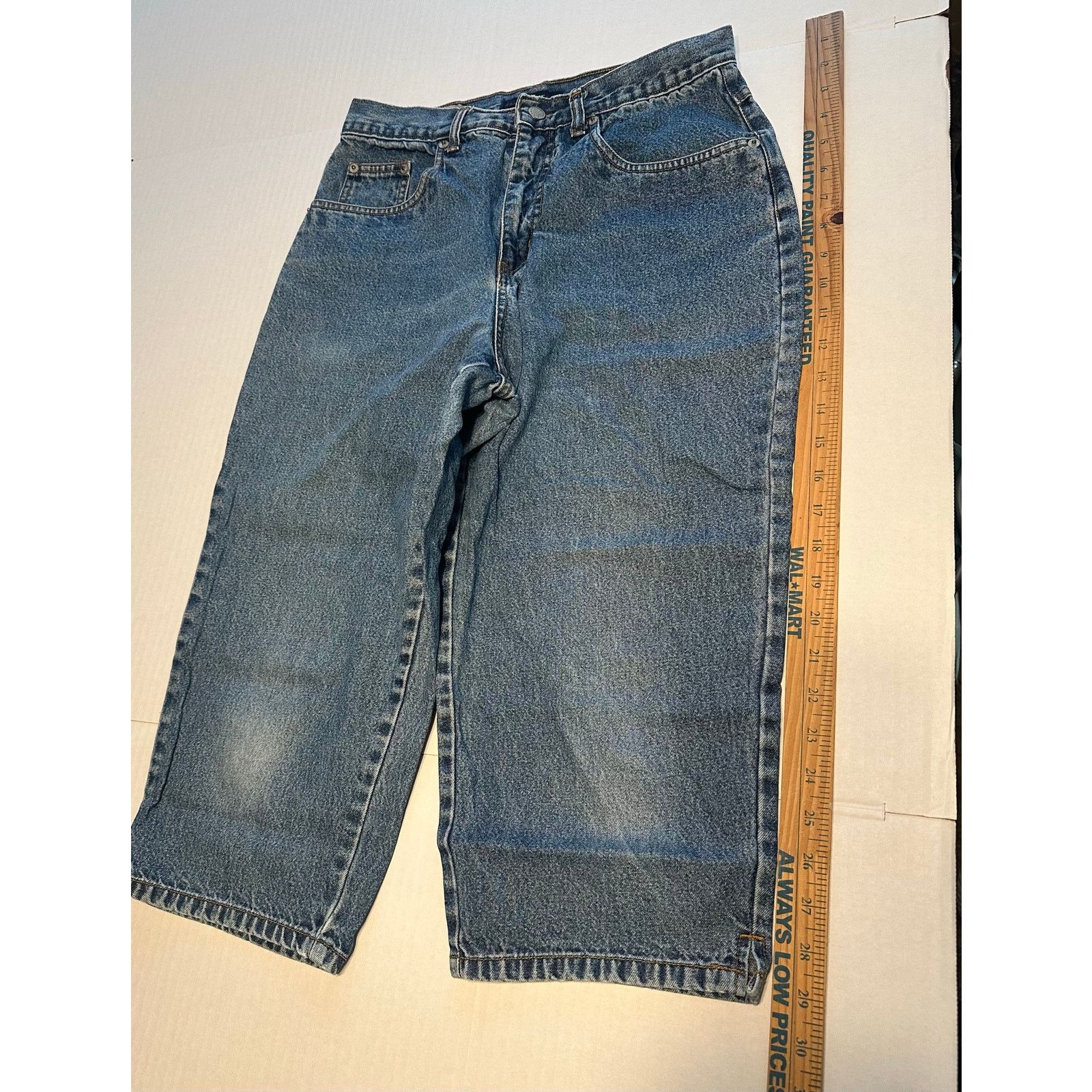Bill Blass Bill Blass Jeanwear Easy Fit 10P Capri Blue Jeans Outdoor Size 32" / US 10 / IT 46 - 14 Thumbnail