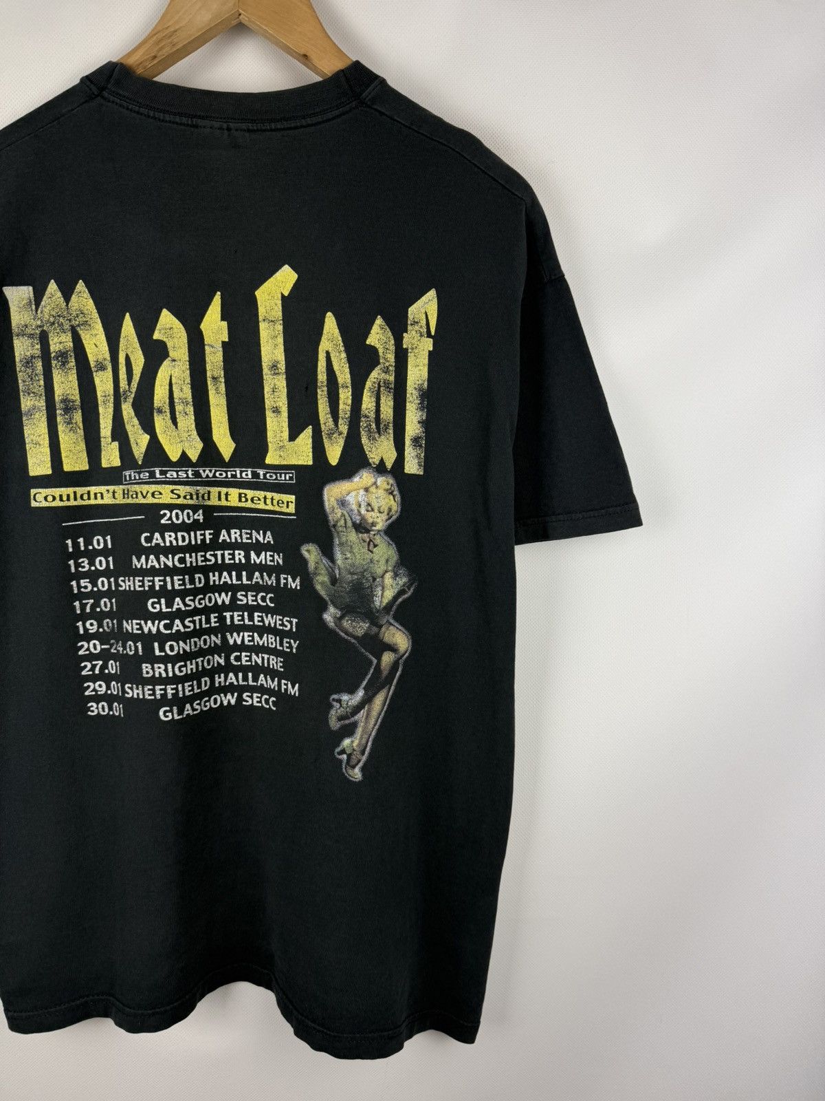 Band Tees Meat Loaf The Last World Tour VTG 2004 Band Graphic T Shirt Size US L / EU 52-54 / 3 - 14 Thumbnail