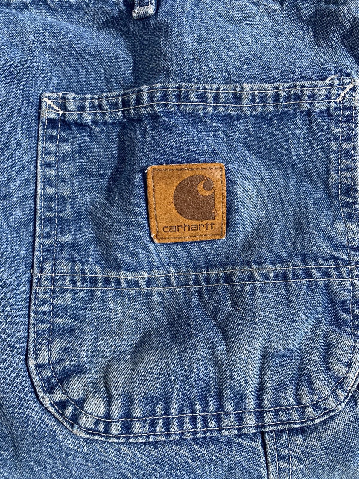 Carhartt Crazy Vintage Carhartt Thrashed Flannel Lined Pant Size US 38 / EU 54 - 16 Thumbnail