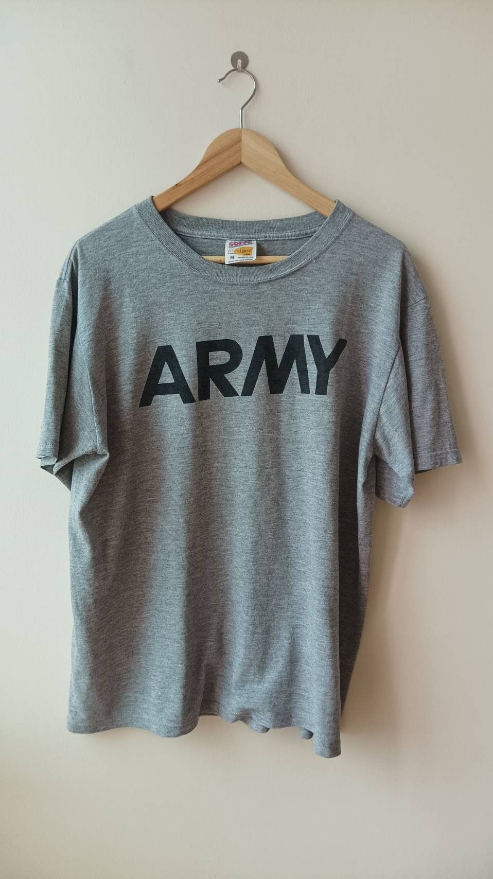 Vintage Vintage 90s US Army T-Shirt Size US M / EU 48-50 / 2 - 1 Thumbnail
