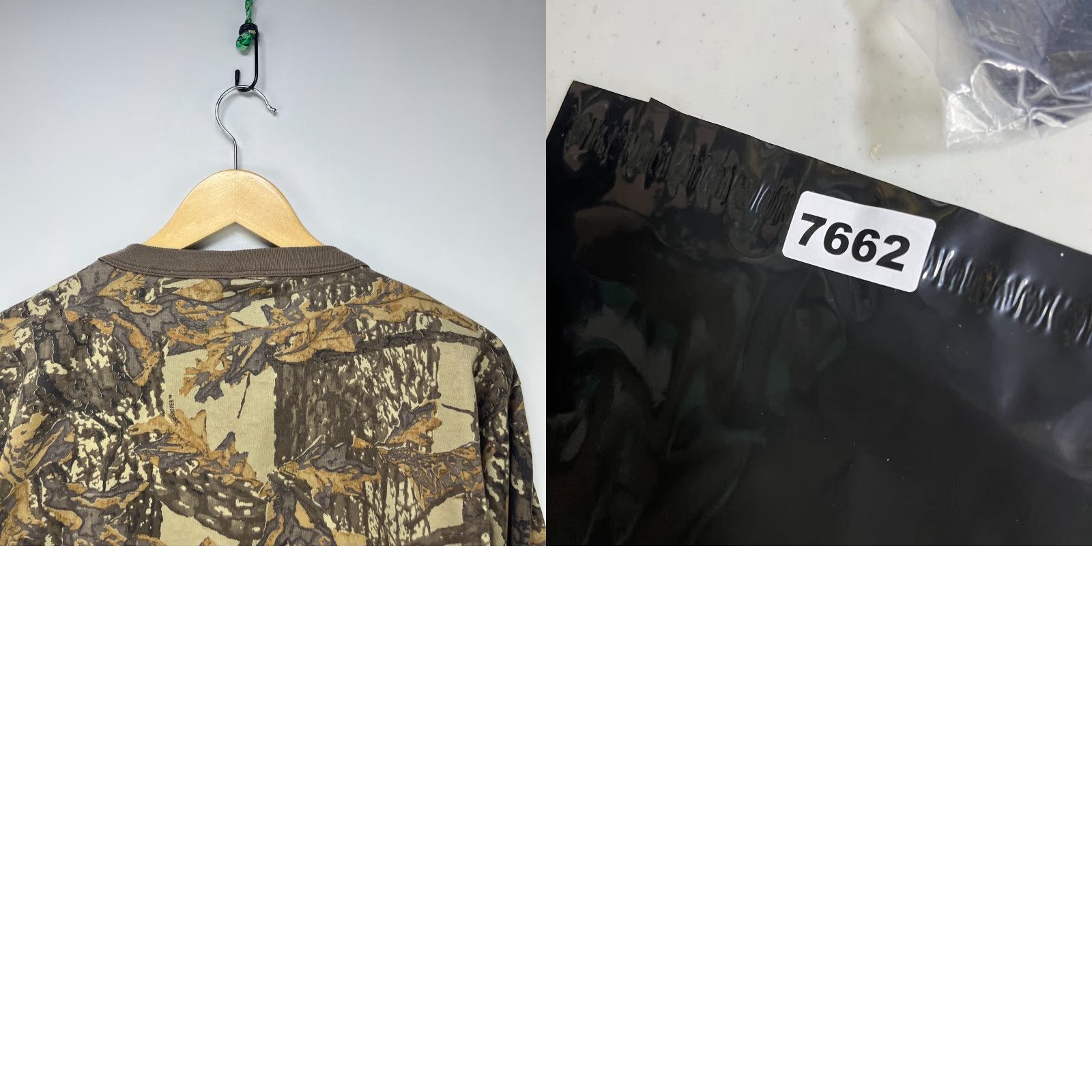 Realtree VINTAGE Realtree Camo Long Sleeve Shirt Large Made in USA Men's T-Shirt, Green, 80s, 90s? Size US L / EU 52-54 / 3 - 9 Thumbnail