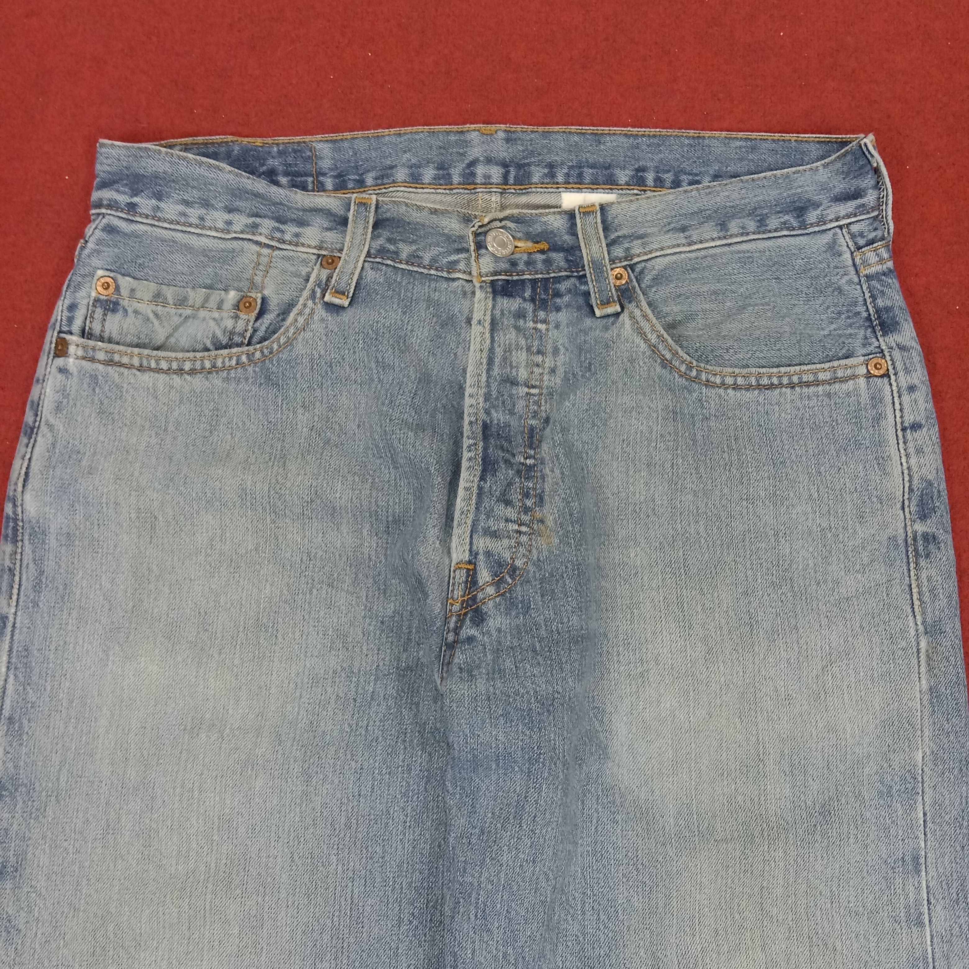 Levi's Levis American Streetwear Style Distressed Jeans Size US 32 / EU 48 - 2 Thumbnail