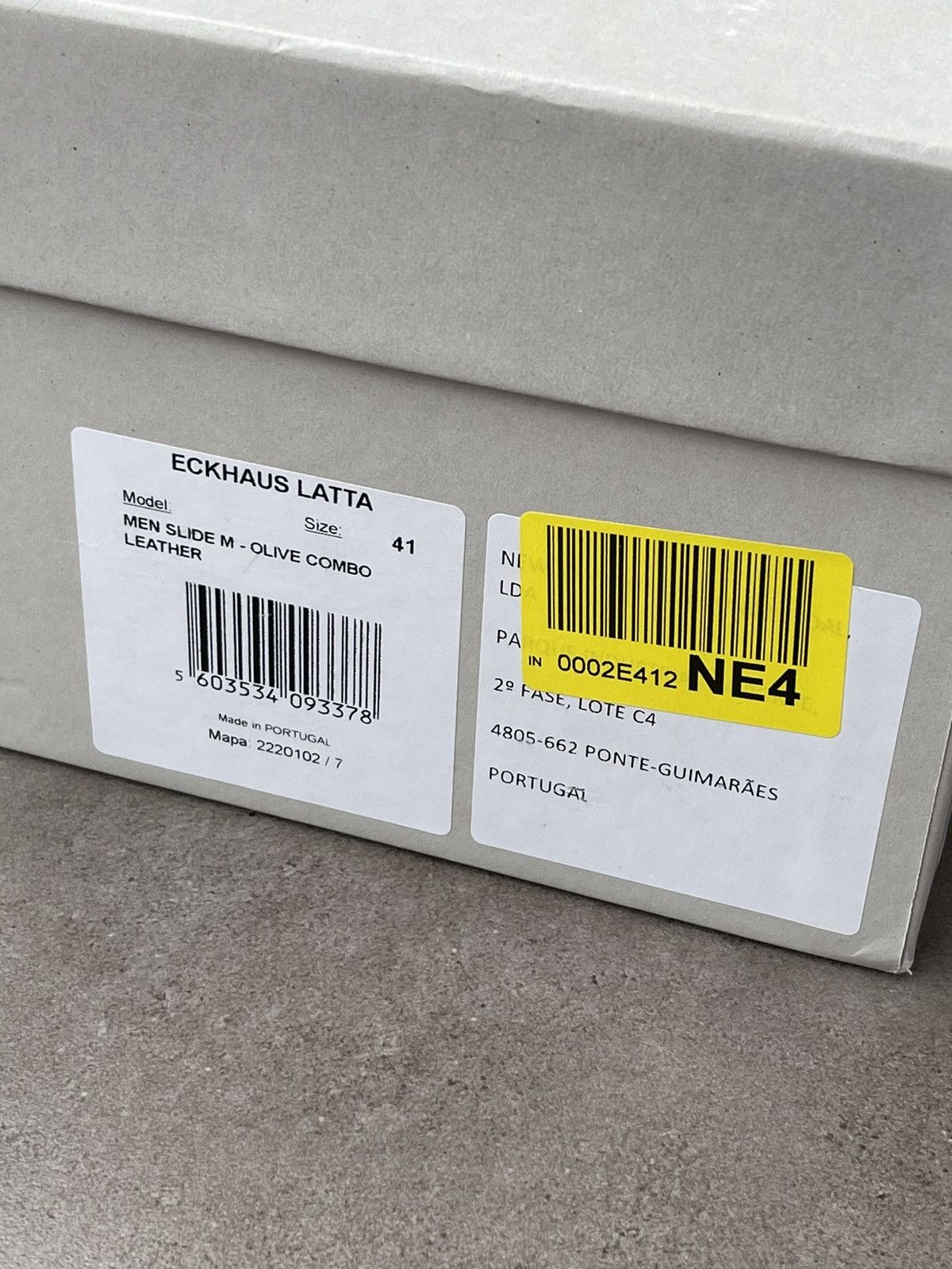 Eckhaus Latta !DS! SS23 Eckhaus Latta Olive Combo Men Slide M Size US 8 / EU 41 - 19 Thumbnail