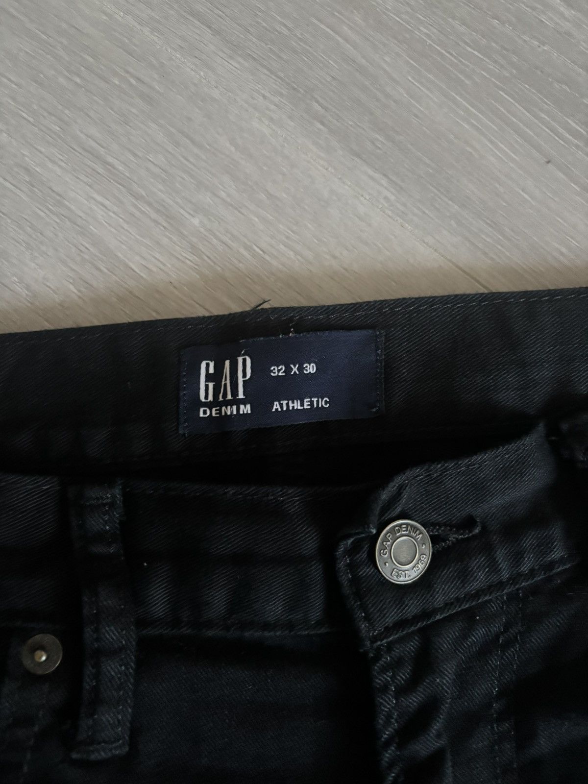 Gap Athletic Fit Straight Jeans Size US 32 / EU 48 - 2 Thumbnail