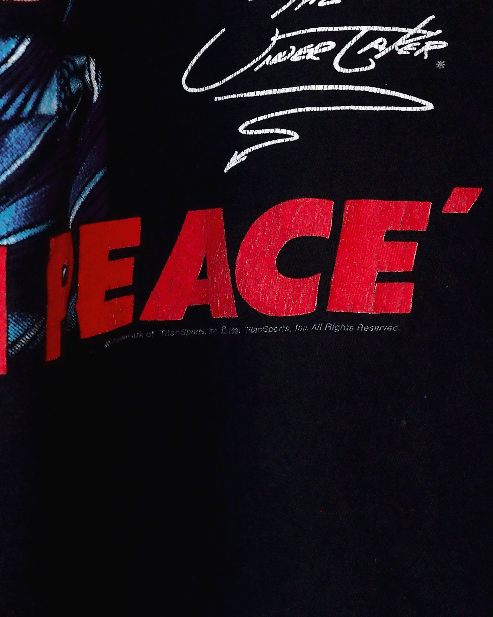 Vintage Vintage 1991 WWF/WWE Undertaker 'Rest In Peace' Shirt XL Size US XL / EU 56 / 4 - 5 Thumbnail