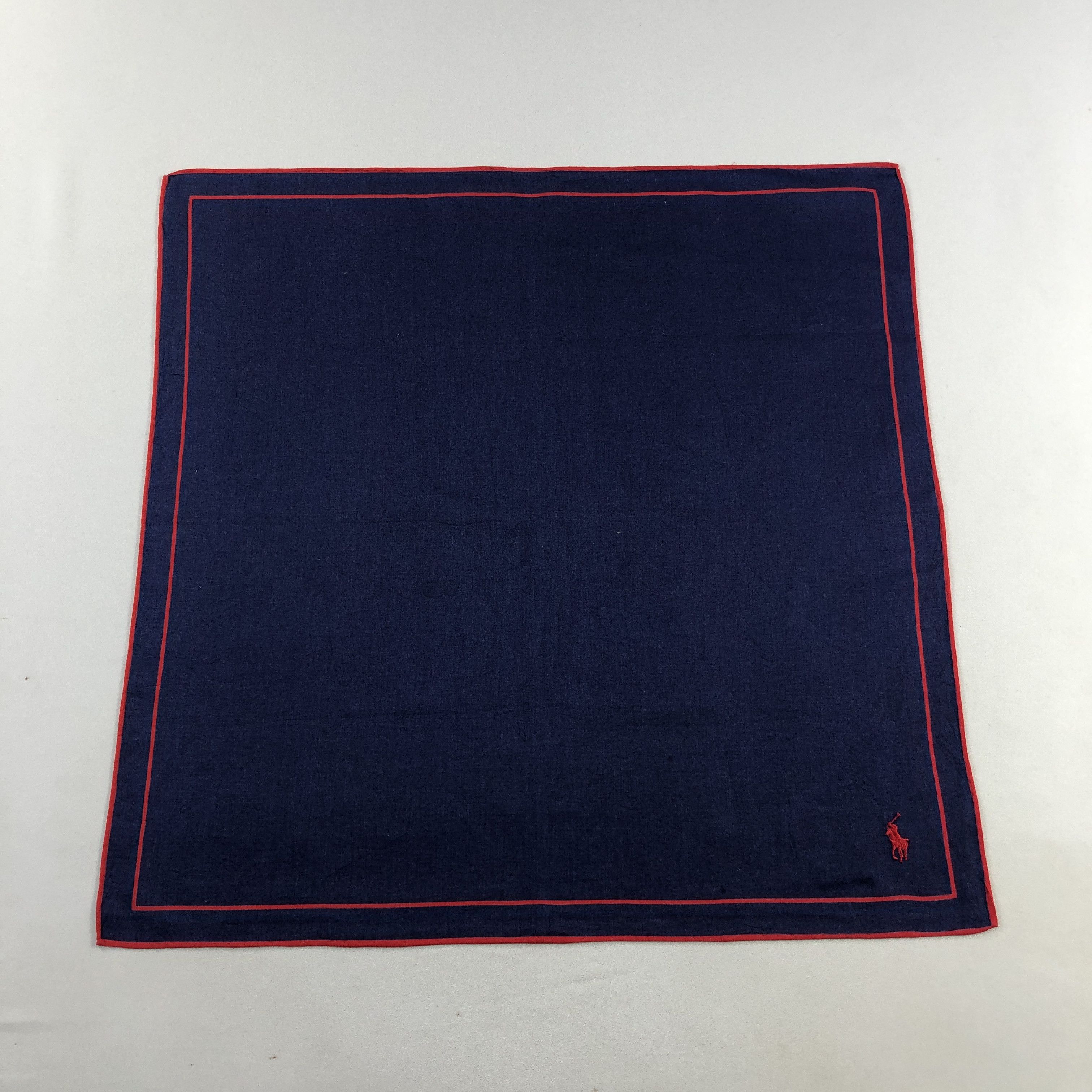 Polo Ralph Lauren × Vintage Polo Ralph Lauren Handkerchief Neckerchief Bandana H2547 Size ONE SIZE - 1 Thumbnail
