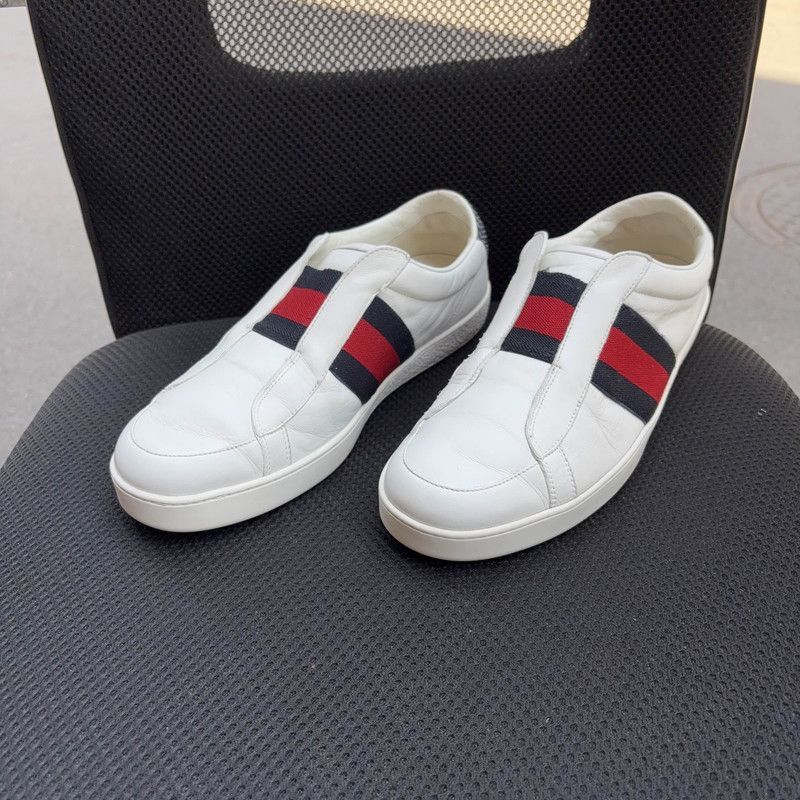 Gucci Gucci Stylish White Sneakers Size US 9.5 / EU 42-43 - 1 Thumbnail