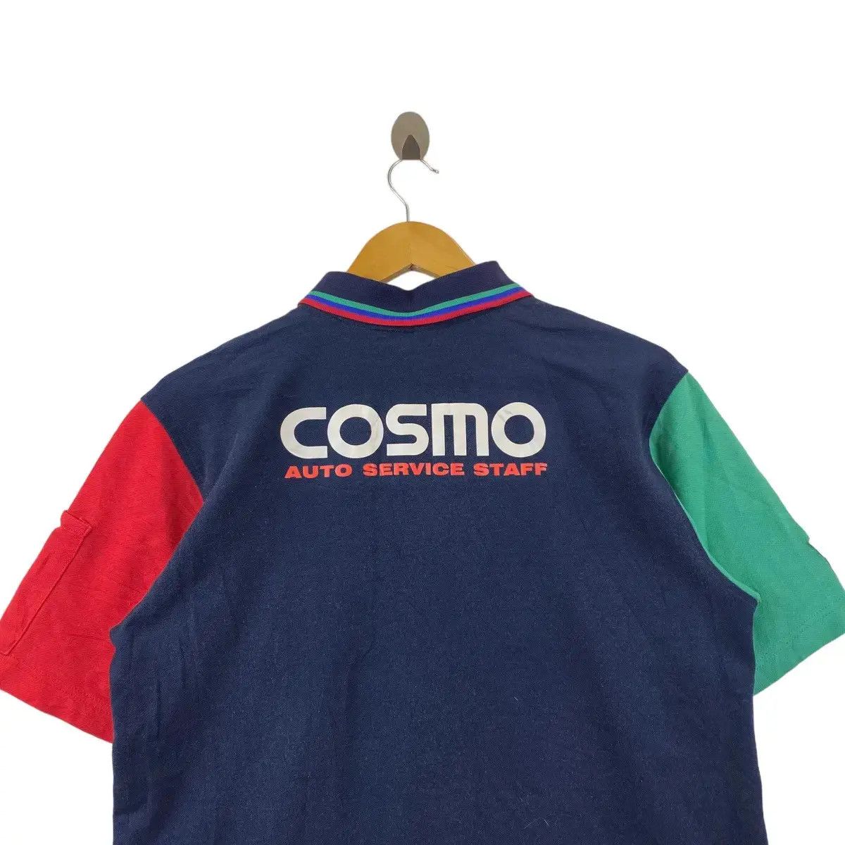 Vintage Vintage JDM Car Japan x COSMO Auto Service Tee Shirt Top Size US L / EU 52-54 / 3 - 5 Thumbnail