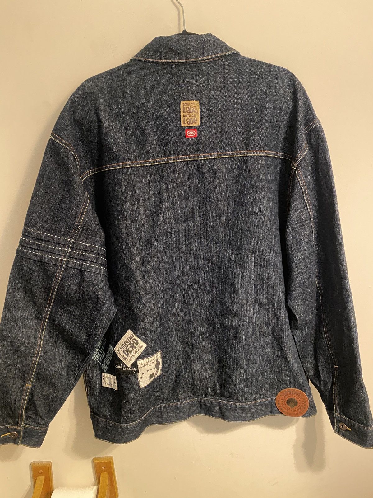 Ecko Unltd. Ecko Unlimited x Jimi Hendrix Denim Jacket Size US XXL / EU 58 / 5 - 2 Thumbnail