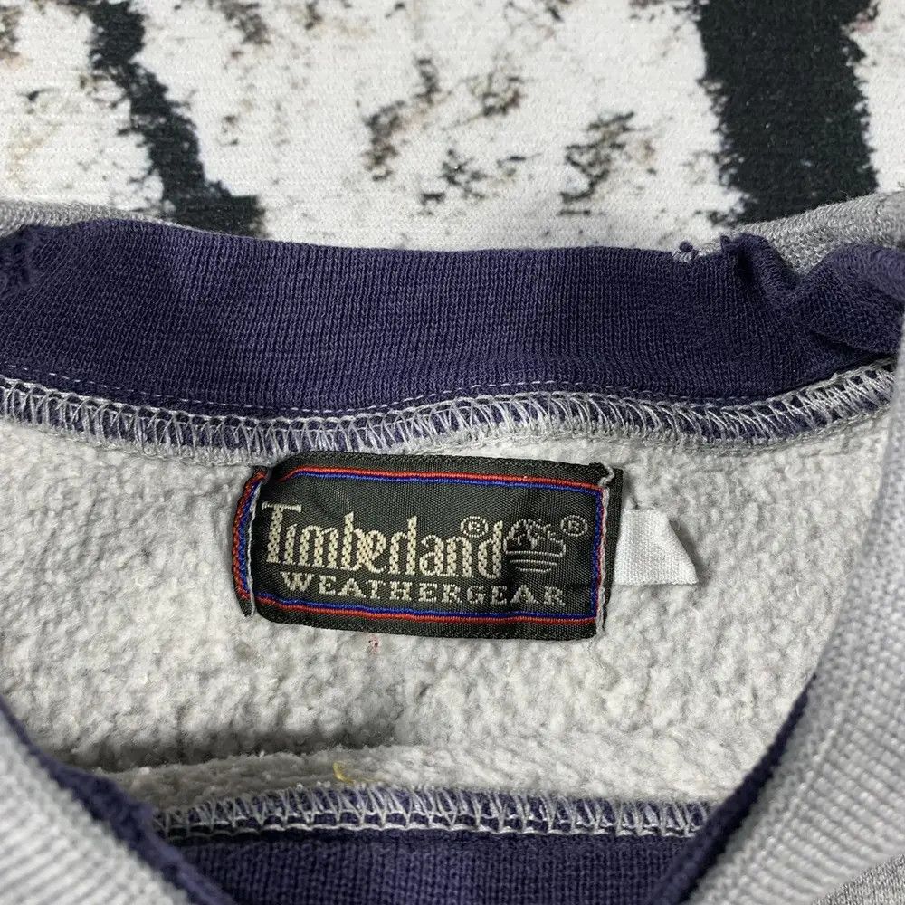 Timberland Vintage 90’s Timberland Embroidered Big Logo Sweatshirt Size US M / EU 48-50 / 2 - 9 Thumbnail