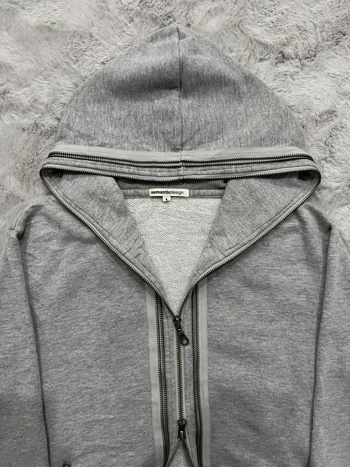 semanticdesign Semantic design multi full zip up hooded Size US M / EU 48-50 / 2 - 5 Thumbnail