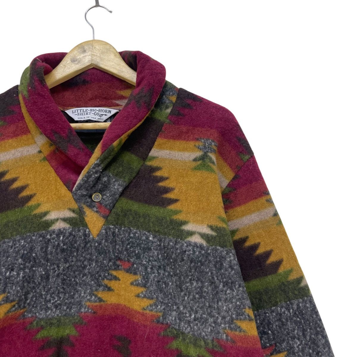 Native 💥Vintage The Wild West PullOver Native Jacket Made In Usa Size US M / EU 48-50 / 2 - 4 Thumbnail