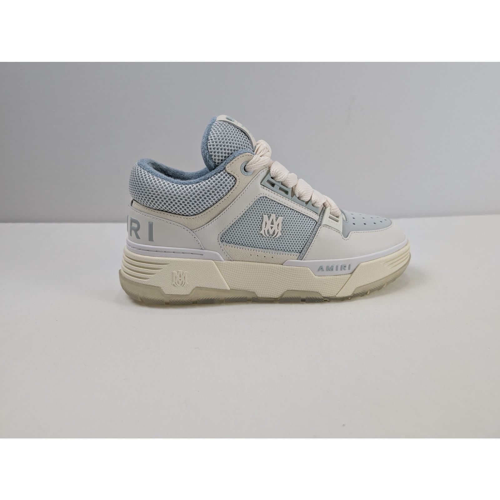 Amiri o1rshd1 MA-1 Sneakers in Ice Blue Size US 13 / EU 46 - 5 Thumbnail