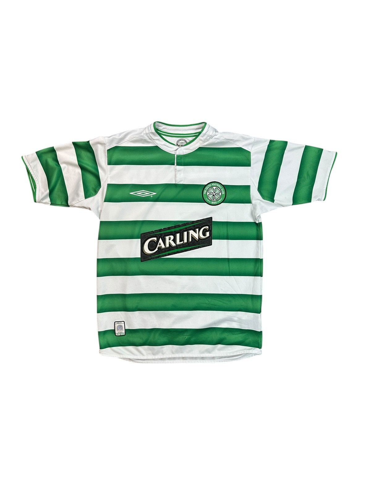 Umbro × Vintage Celtic 2003/04 Larsson Home Jersey Size US S / EU 44-46 / 1 - 3 Thumbnail