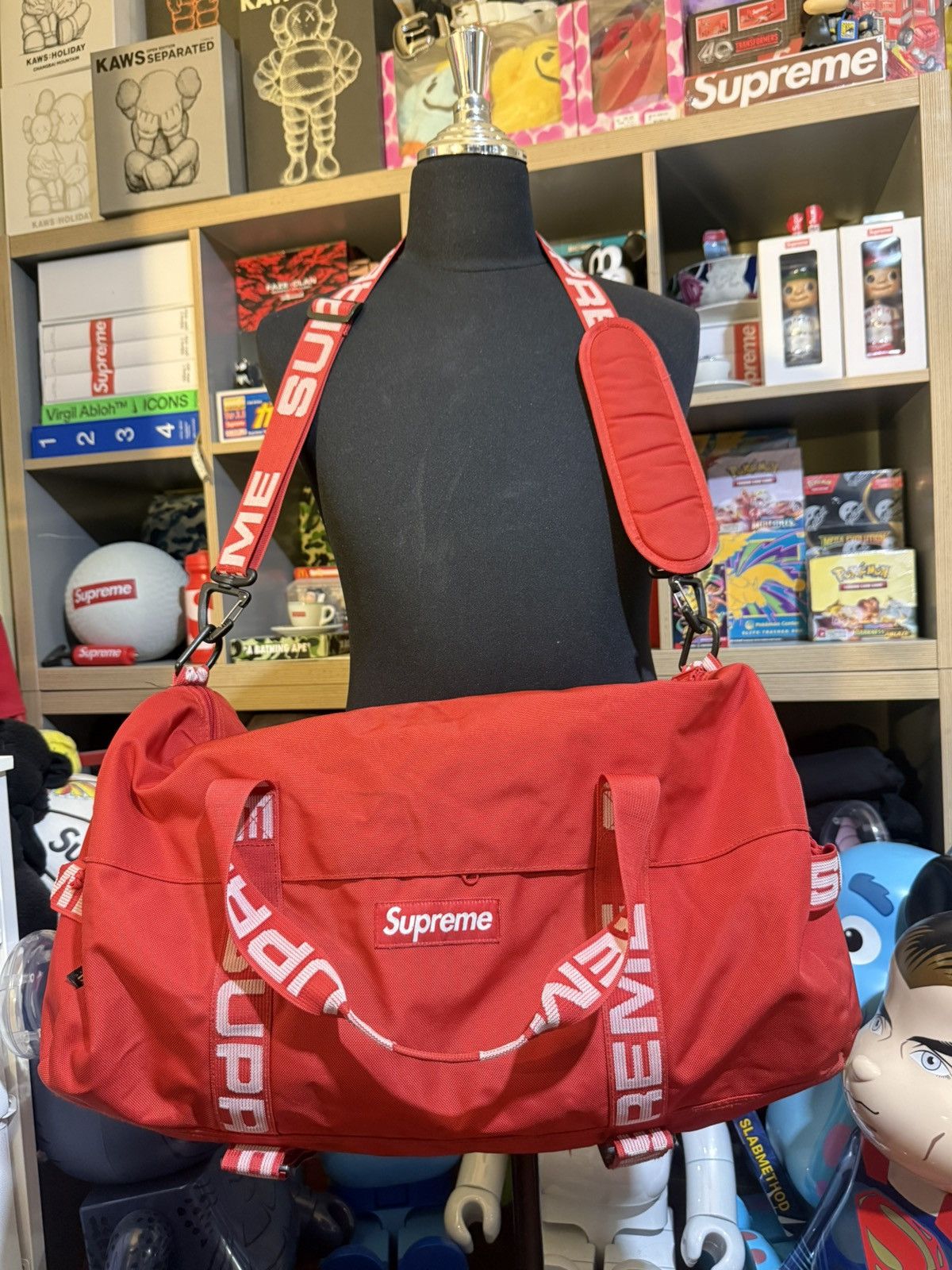 Supreme Supreme Red Duffle Bag SS18 Size ONE SIZE - 1 Thumbnail