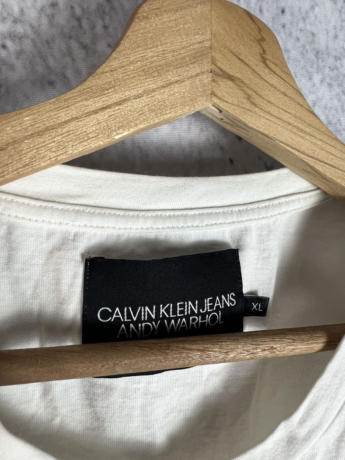 Calvin Klein Like Raf simons Andy Warhol tshirt Size US XL / EU 56 / 4 - 5 Thumbnail