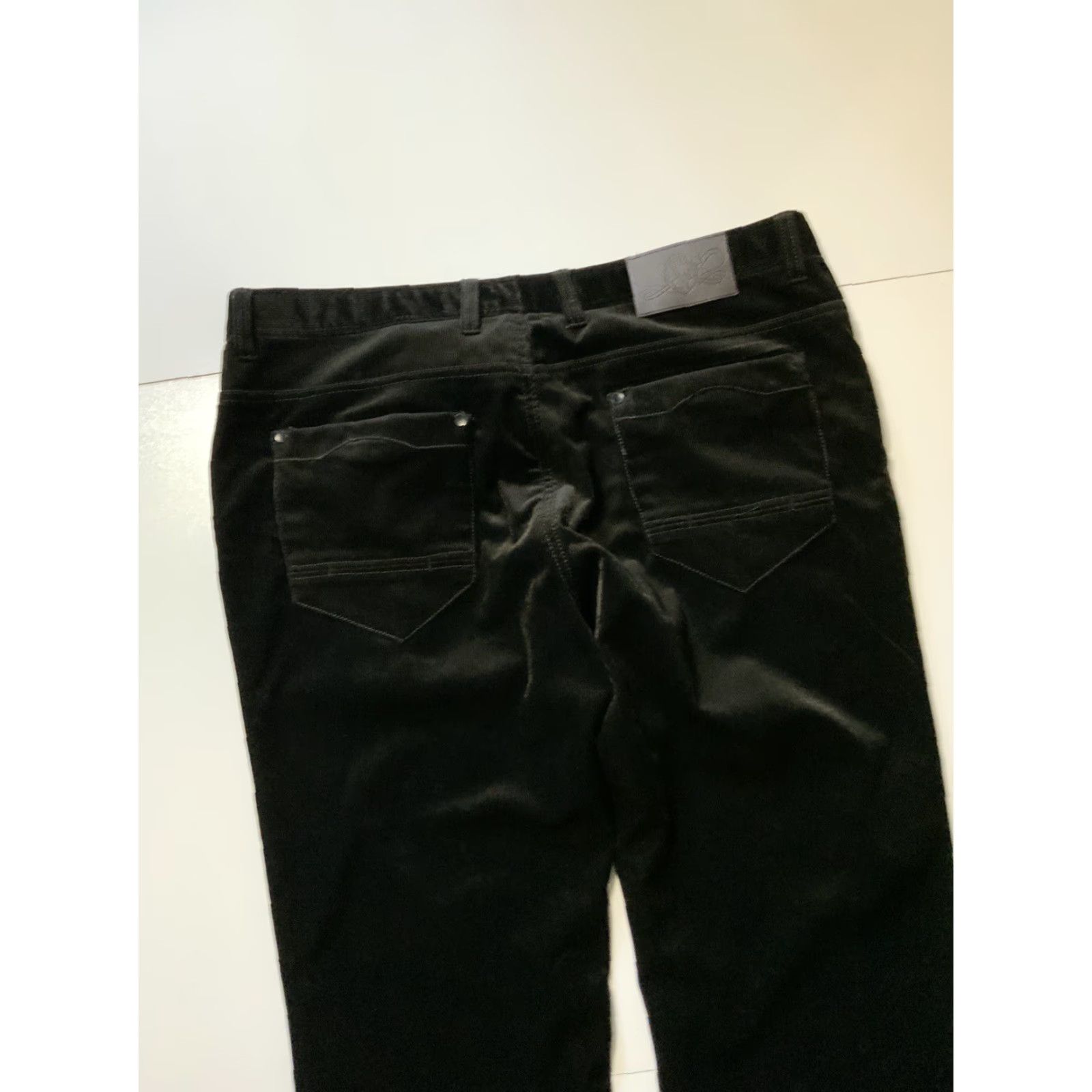 Kenzo VINTAGE Enzo Denim Steampunk Studded Black Corduroy Mens Pants Sz. 40 Size US 40 / EU 56 - 6 Thumbnail