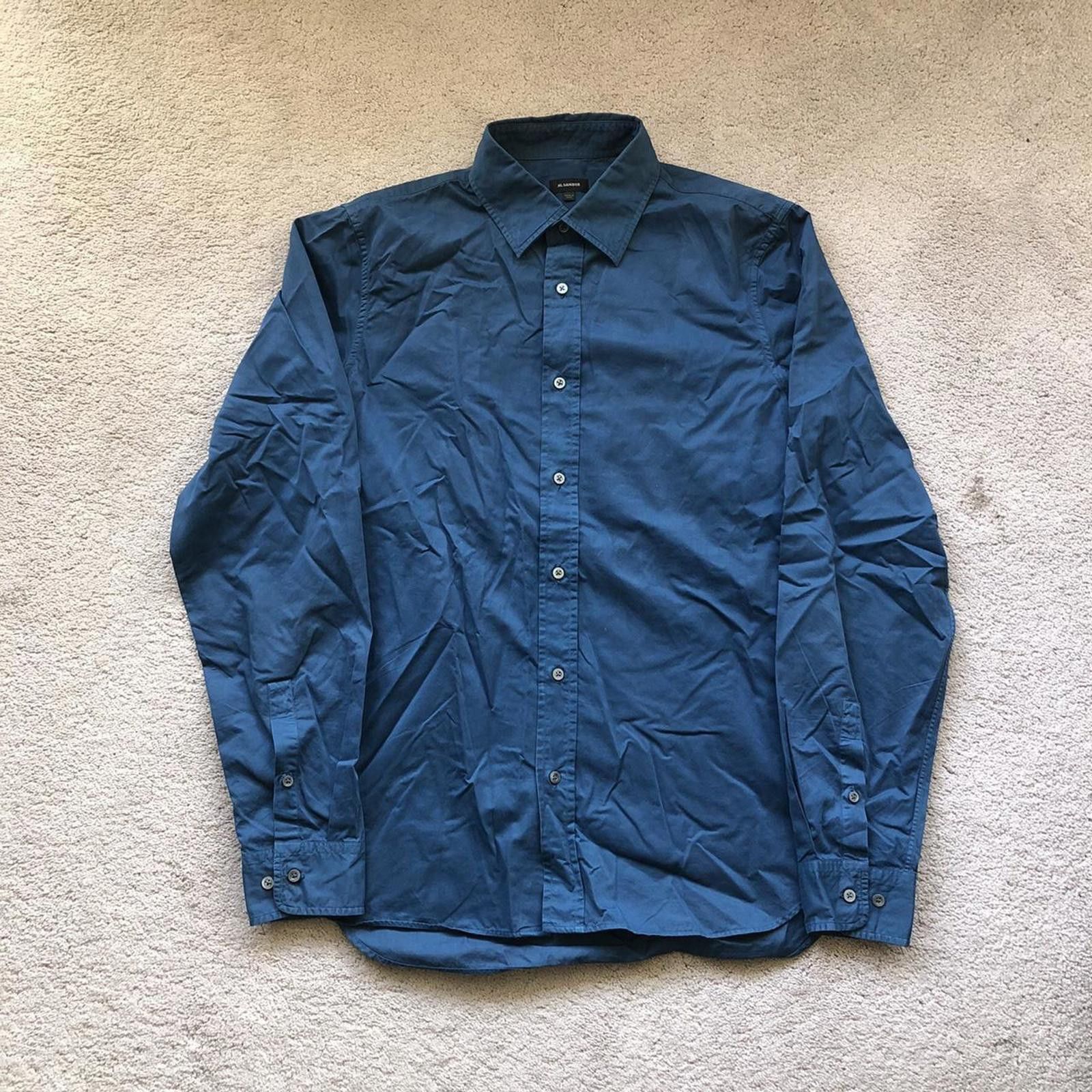 Jil Sander Jil Sander Button Up Shirt Size US M / EU 48-50 / 2 - 1 Thumbnail
