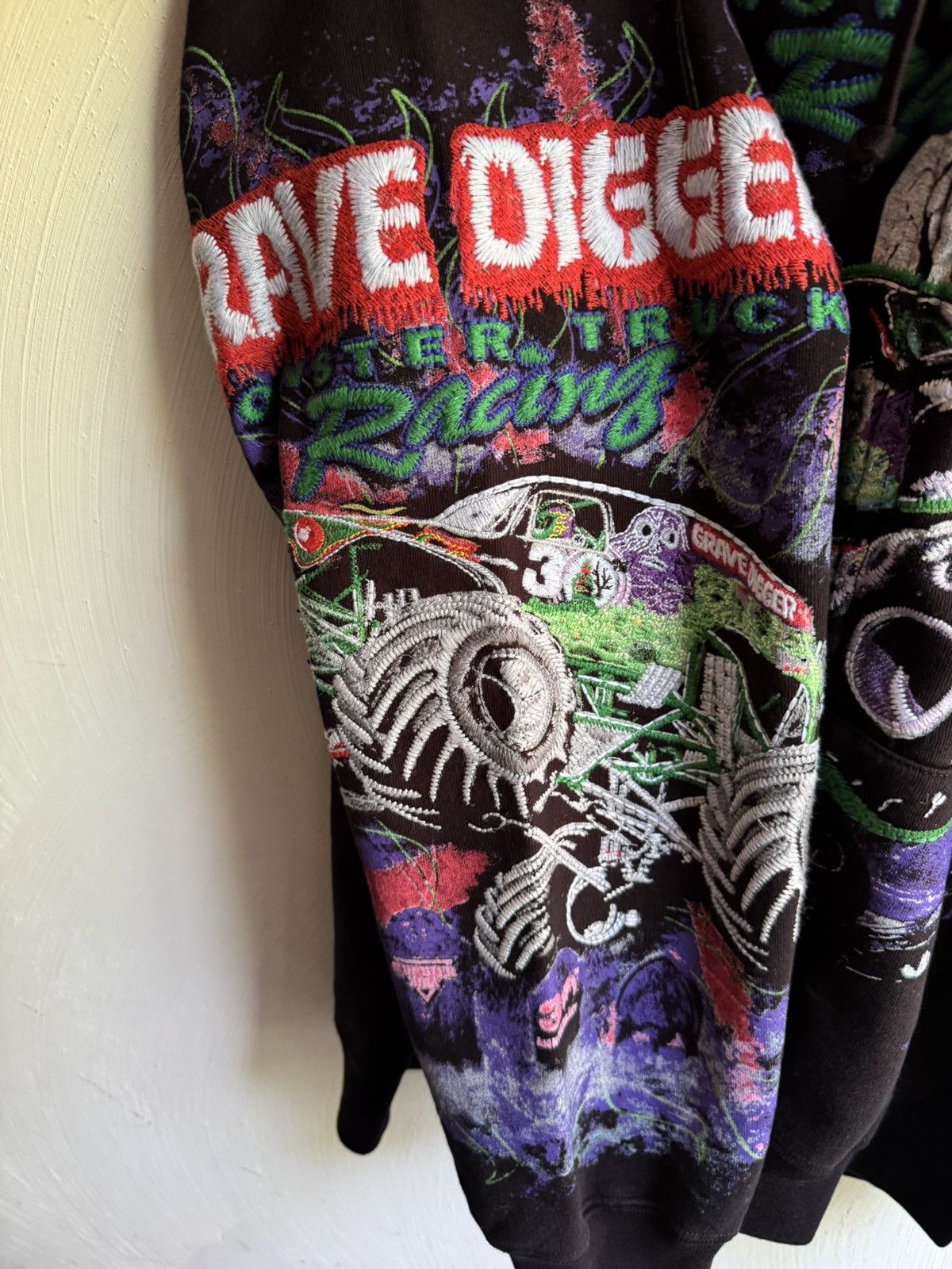 Supreme Supreme Grave Digger Zip Up Hoodie Black Size US M / EU 48-50 / 2 - 7 Thumbnail