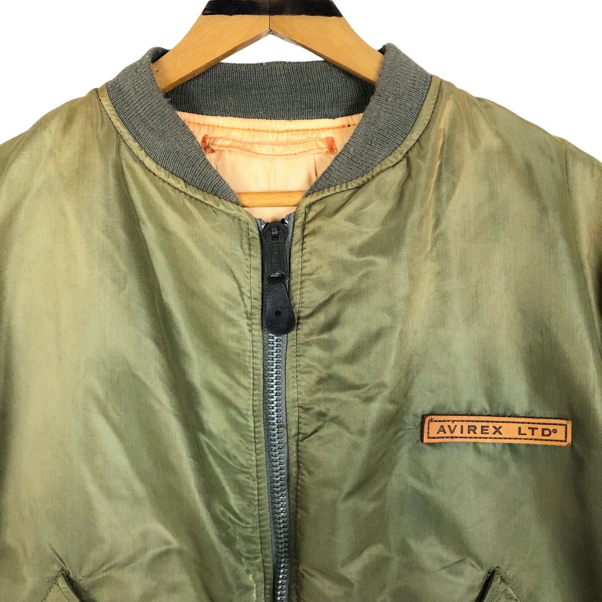 Avirex Vintage Avirex USA MA-1 Bomber Jacket Size US L / EU 52-54 / 3 - 8 Thumbnail