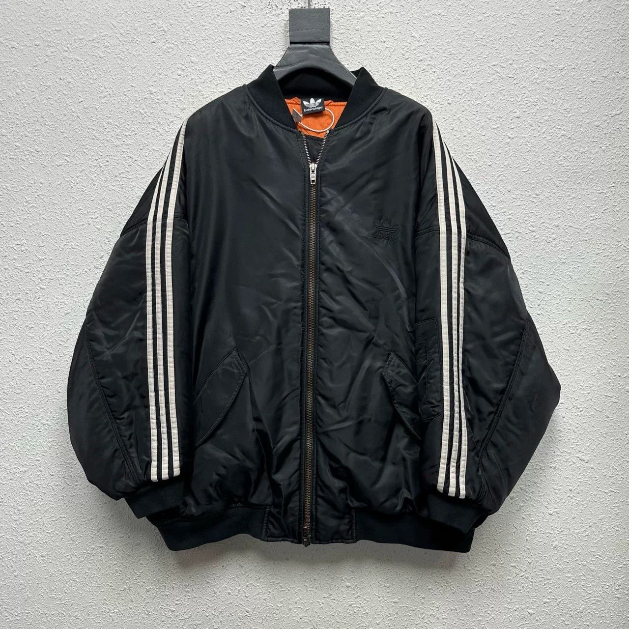 Balenciaga Balenciaga x Adidas Bomber Jacket Size US L / EU 52-54 / 3 - 1 Thumbnail
