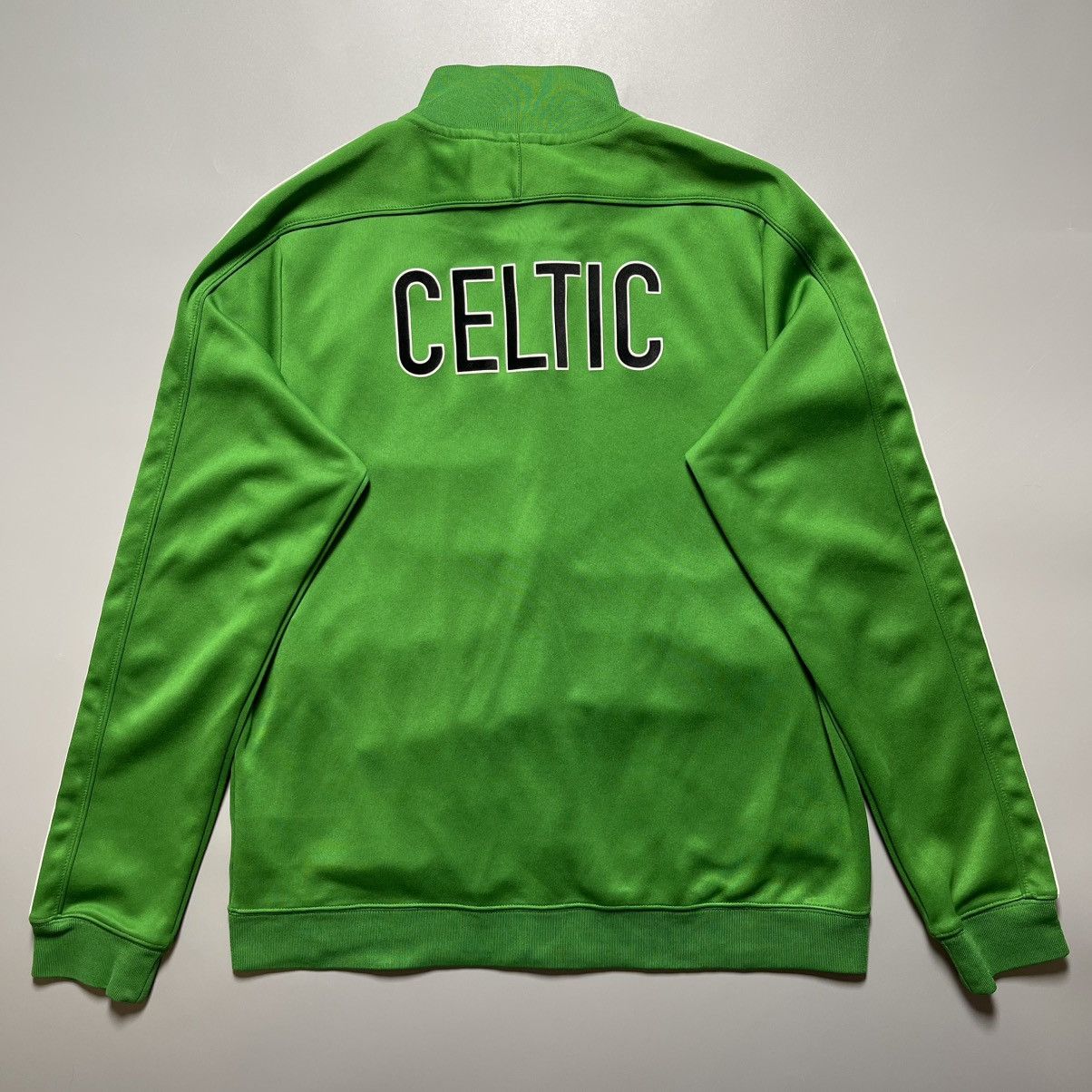 Nike × Vintage CELTIC NIKE N98 2012/2013 TRAINING FOOTBALL SOCCER TRACK TOP Size US L / EU 52-54 / 3 - 9 Thumbnail