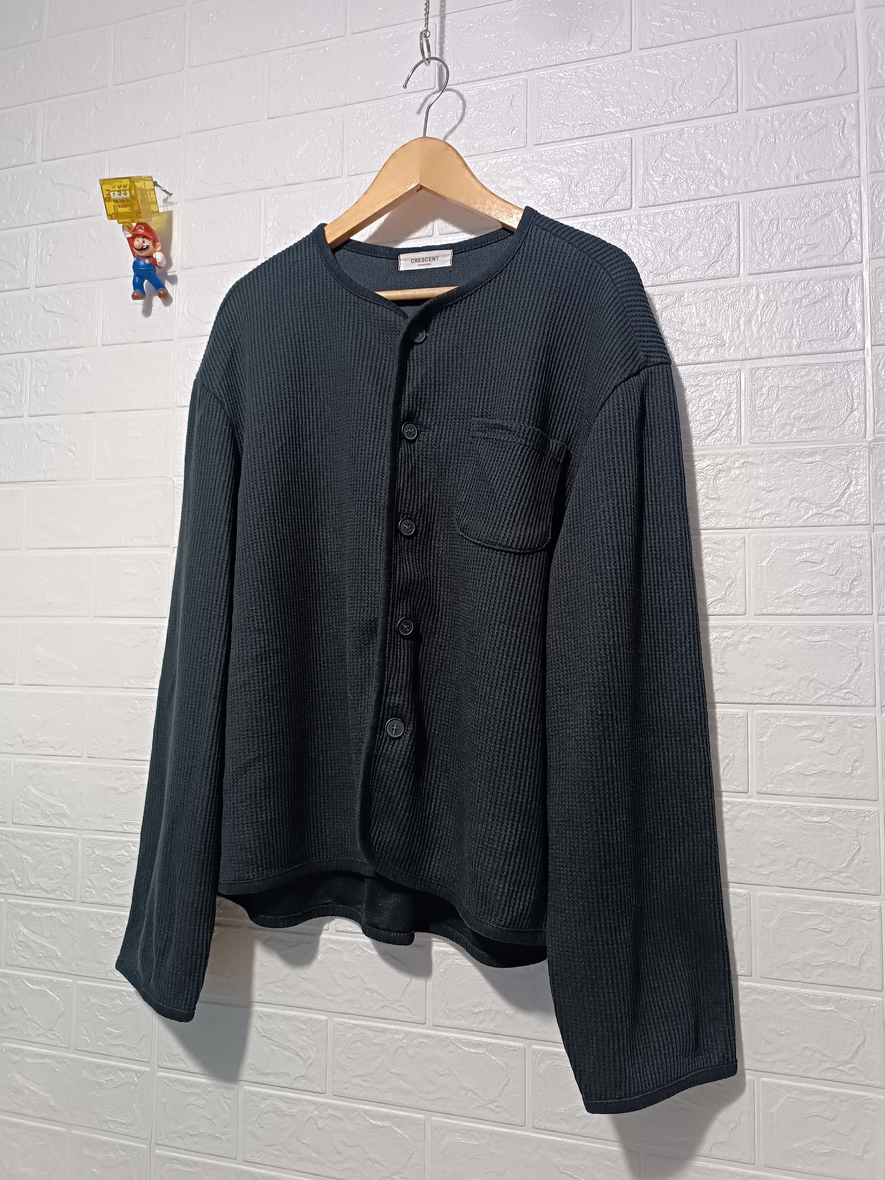 Japanese Brand Thermal Heavyweight Sweatshirt Boxy Free Size Size US L / EU 52-54 / 3 - 2 Thumbnail
