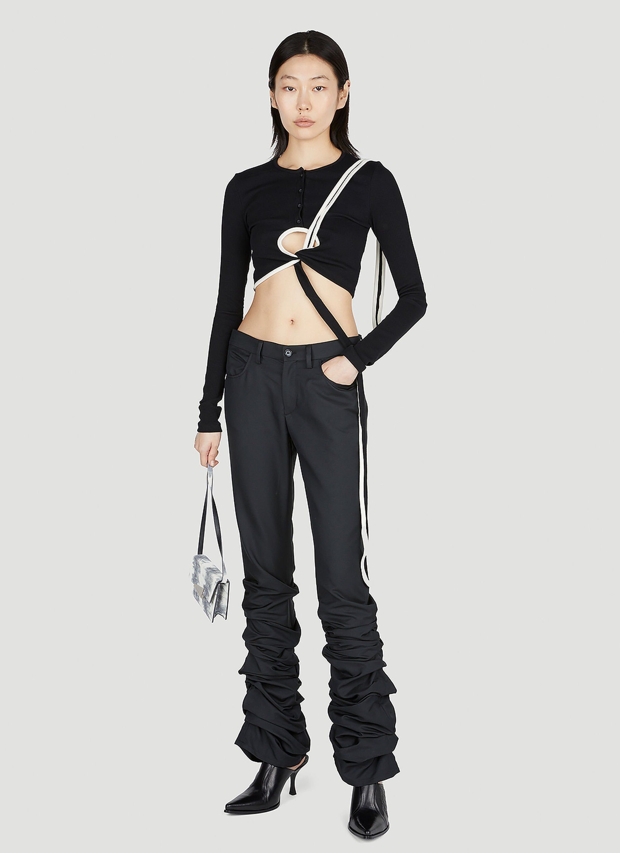 Acne Studios $660 Acne Studios Gathered Pants Size 27" / US 4 / IT 40 - 6 Thumbnail