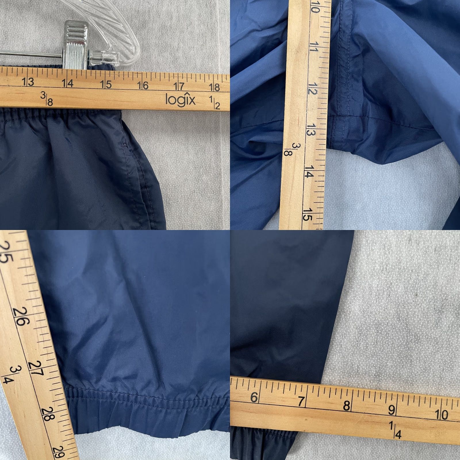 Nike VINTAGE Nike Jogger Pants Adult Medium Blue Athleisure 90s Logo Pockets Tapered Mens Size US 30 / EU 46 - 8 Thumbnail